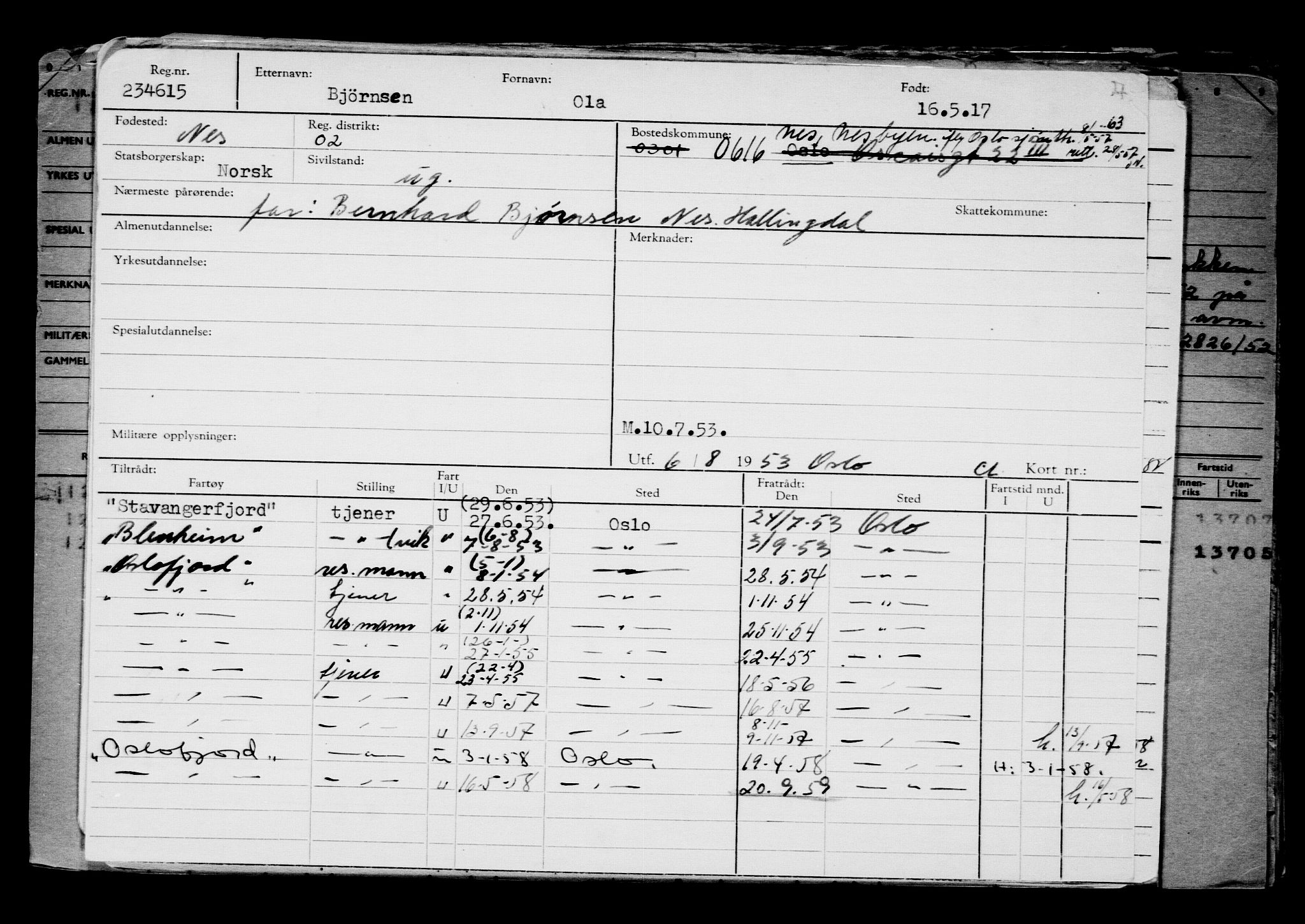 Direktoratet for sjømenn, AV/RA-S-3545/G/Gb/L0148: Hovedkort, 1917, p. 539