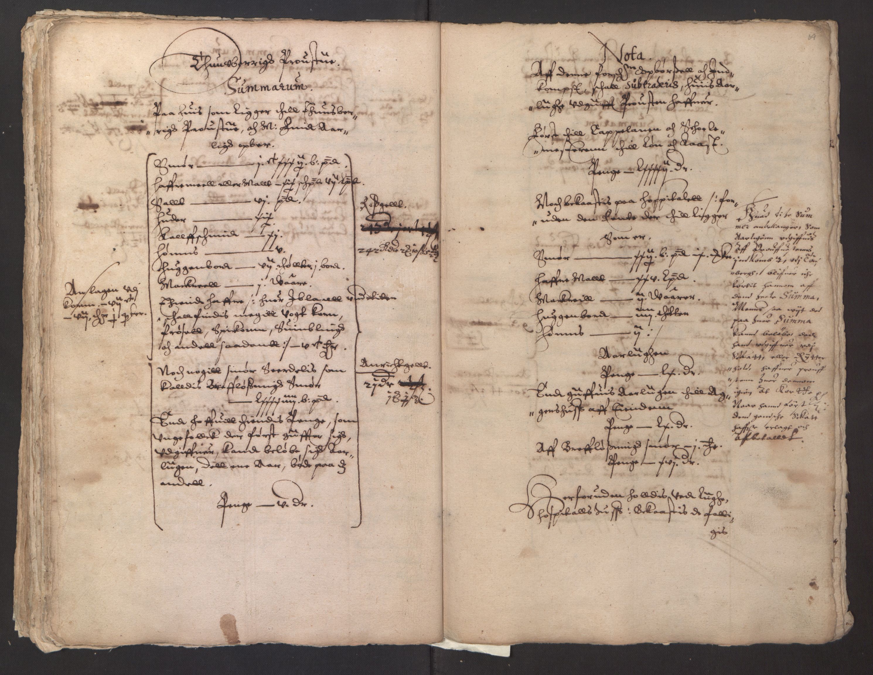 Stattholderembetet 1572-1771, RA/EA-2870/Ek/L0014/0001: Jordebøker til utlikning av rosstjeneste 1624-1626: / Kirke- og prestebolsinntekter i Oslo og Hamar bispedømme, 1625-1626, p. 71