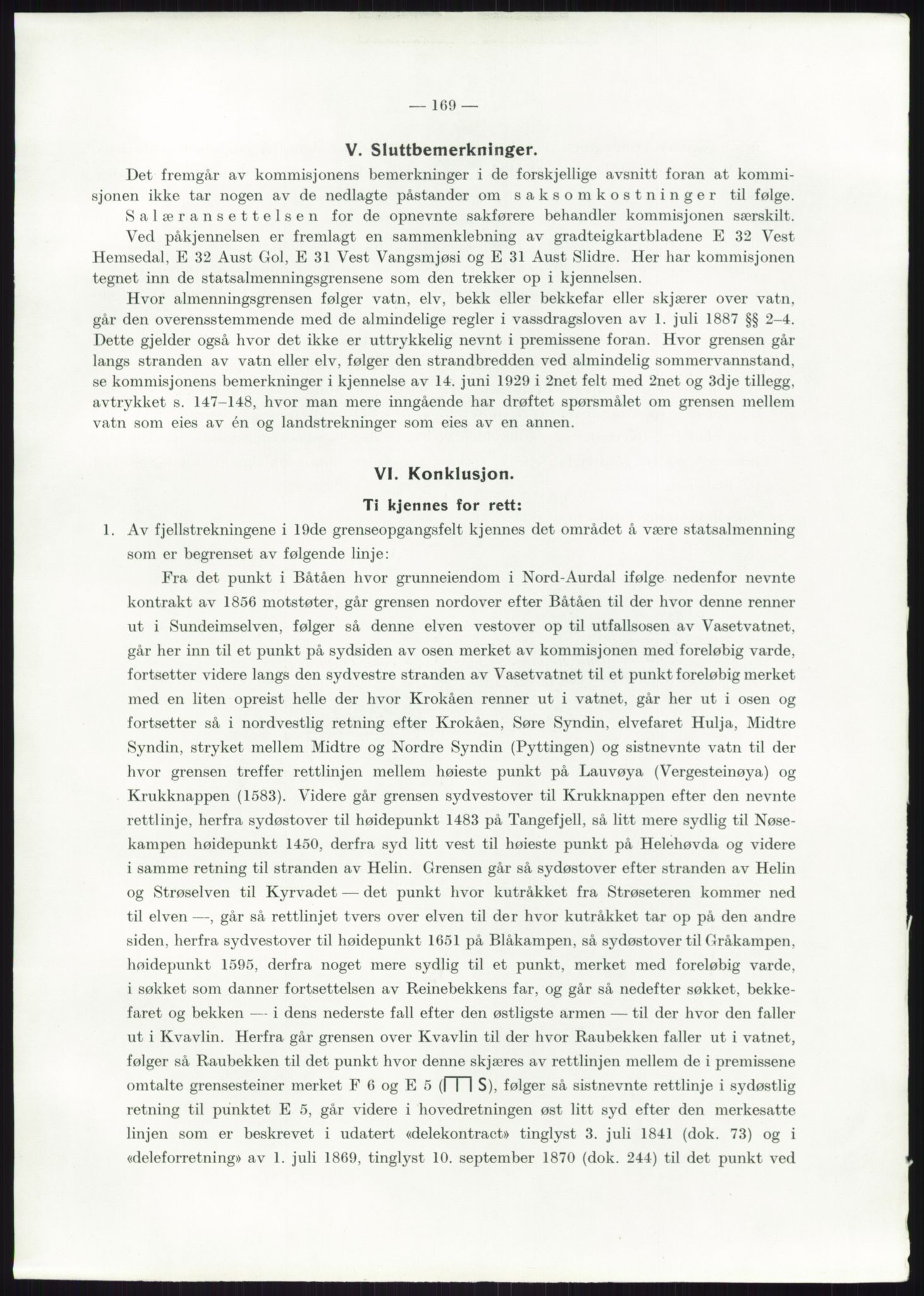 Høyfjellskommisjonen, AV/RA-S-1546/X/Xa/L0001: Nr. 1-33, 1909-1953, p. 6196