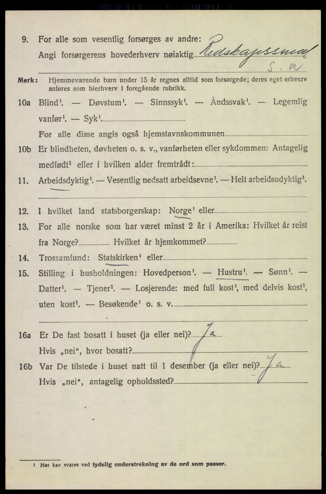 SAH, 1920 census for Eidskog, 1920, p. 6756