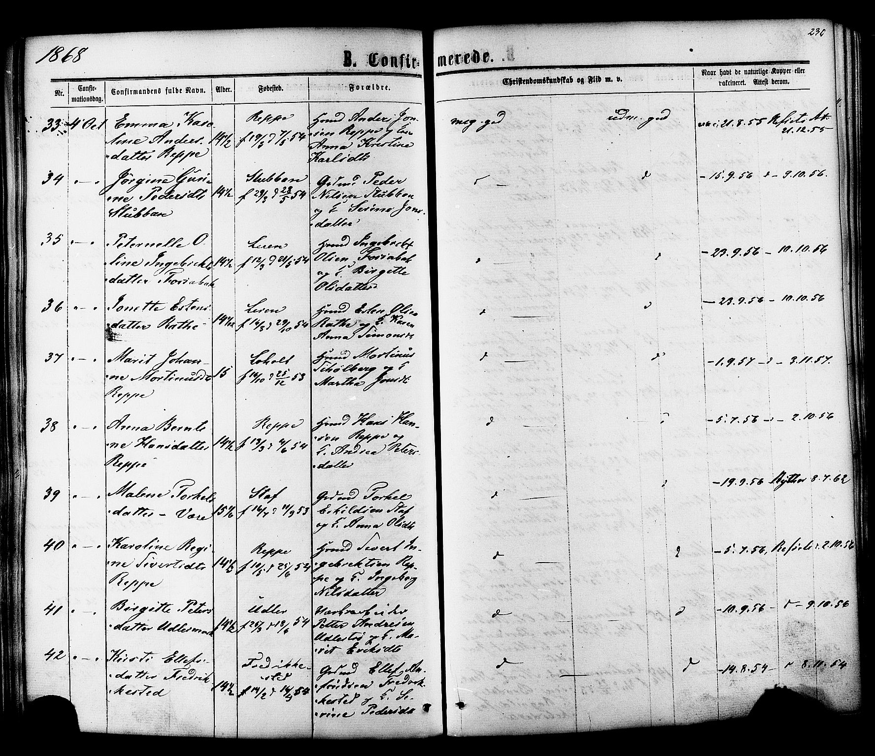 Ministerialprotokoller, klokkerbøker og fødselsregistre - Sør-Trøndelag, AV/SAT-A-1456/606/L0293: Parish register (official) no. 606A08, 1866-1877, p. 230