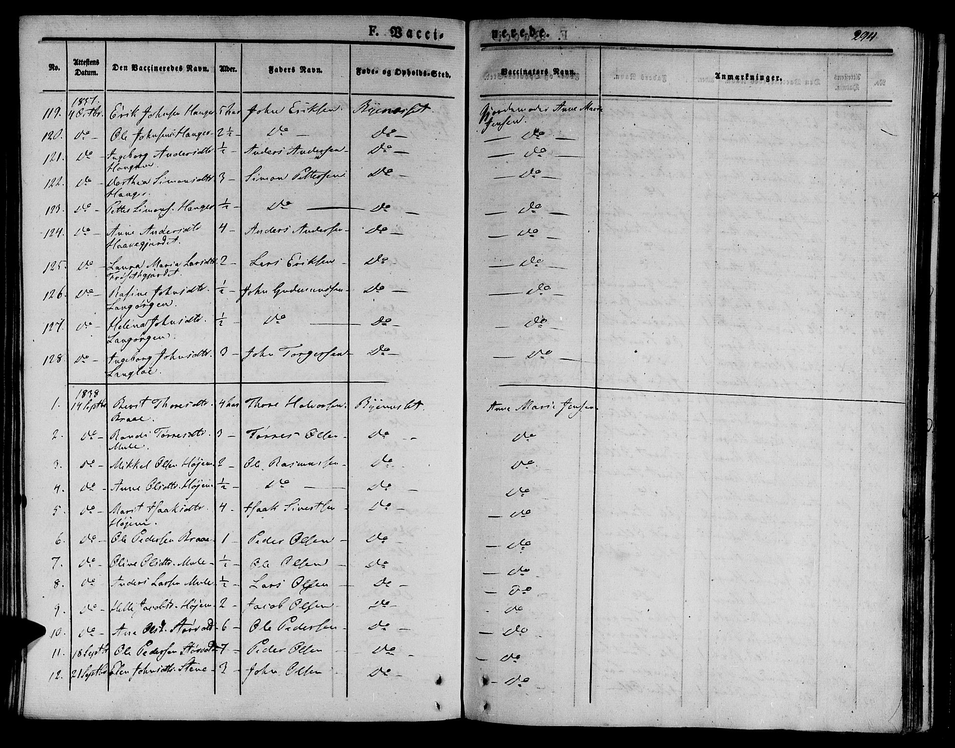Ministerialprotokoller, klokkerbøker og fødselsregistre - Sør-Trøndelag, SAT/A-1456/612/L0374: Parish register (official) no. 612A07 /1, 1829-1845, p. 294