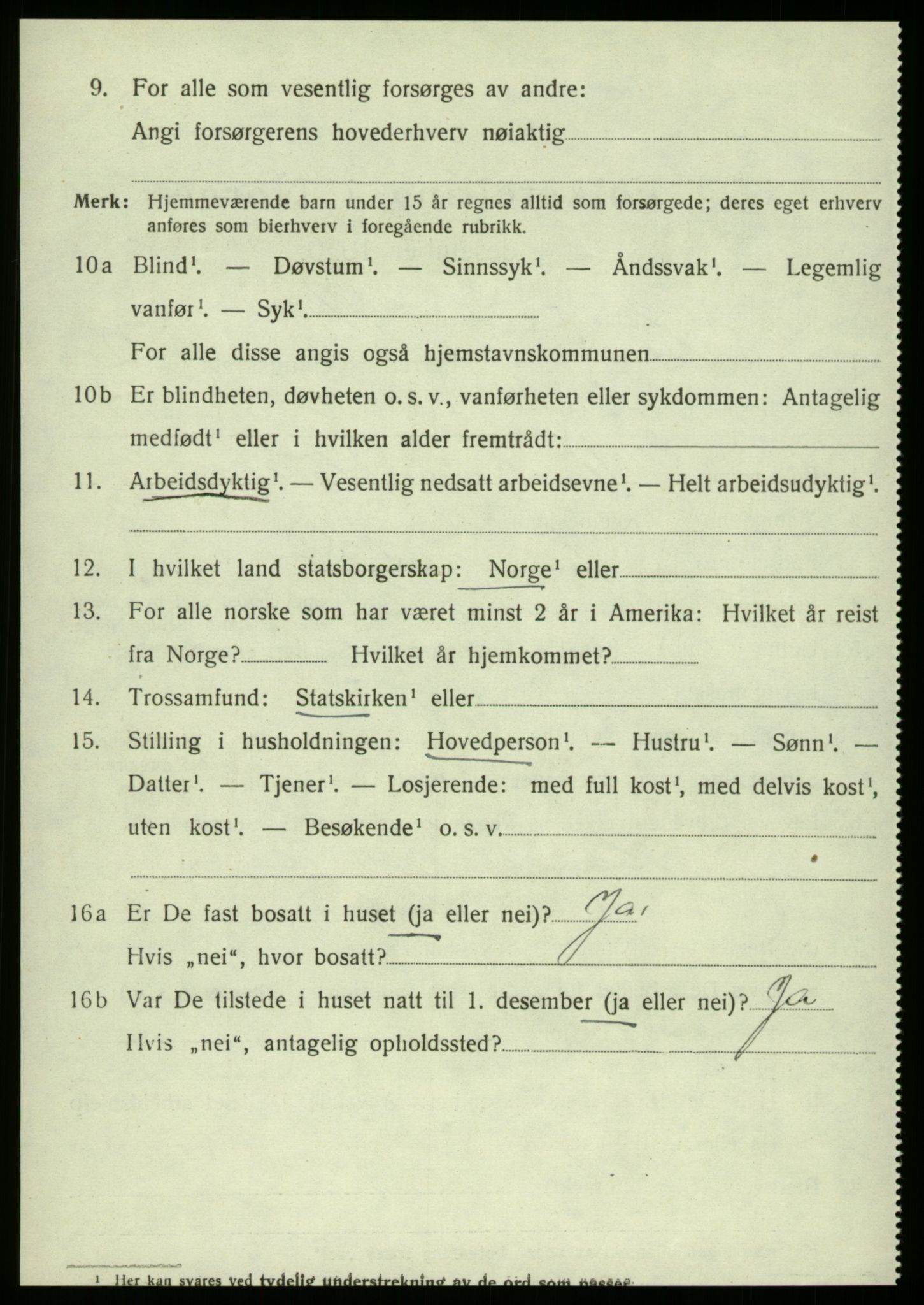 SAB, 1920 census for Askøy, 1920, p. 4945