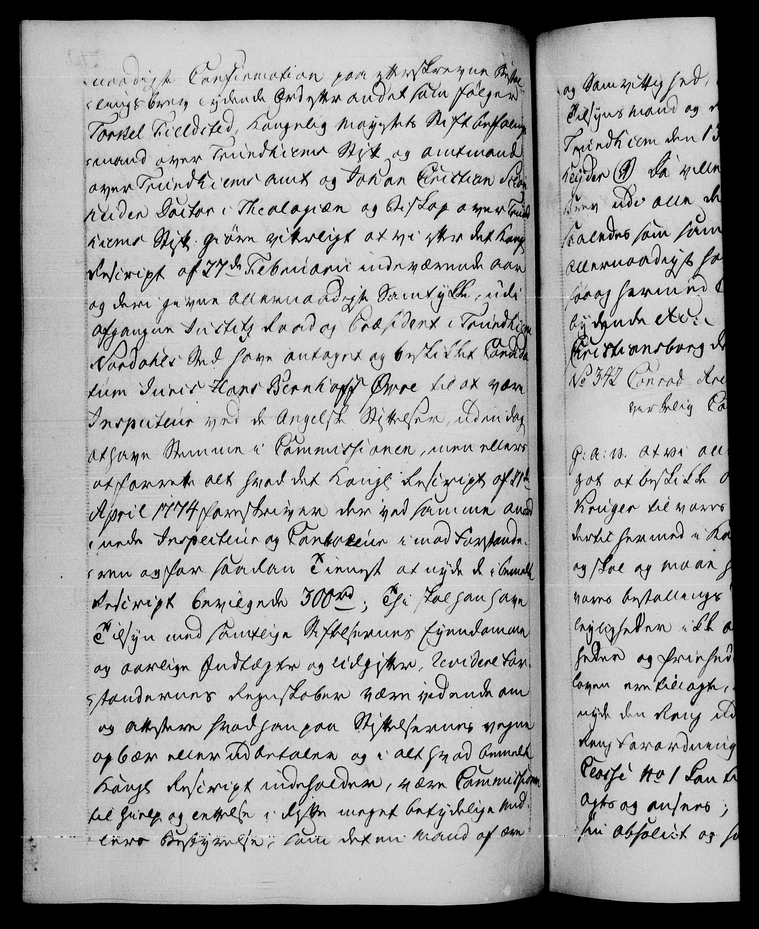 Danske Kanselli 1572-1799, RA/EA-3023/F/Fc/Fca/Fcaa/L0053: Norske registre, 1790-1791, p. 210b
