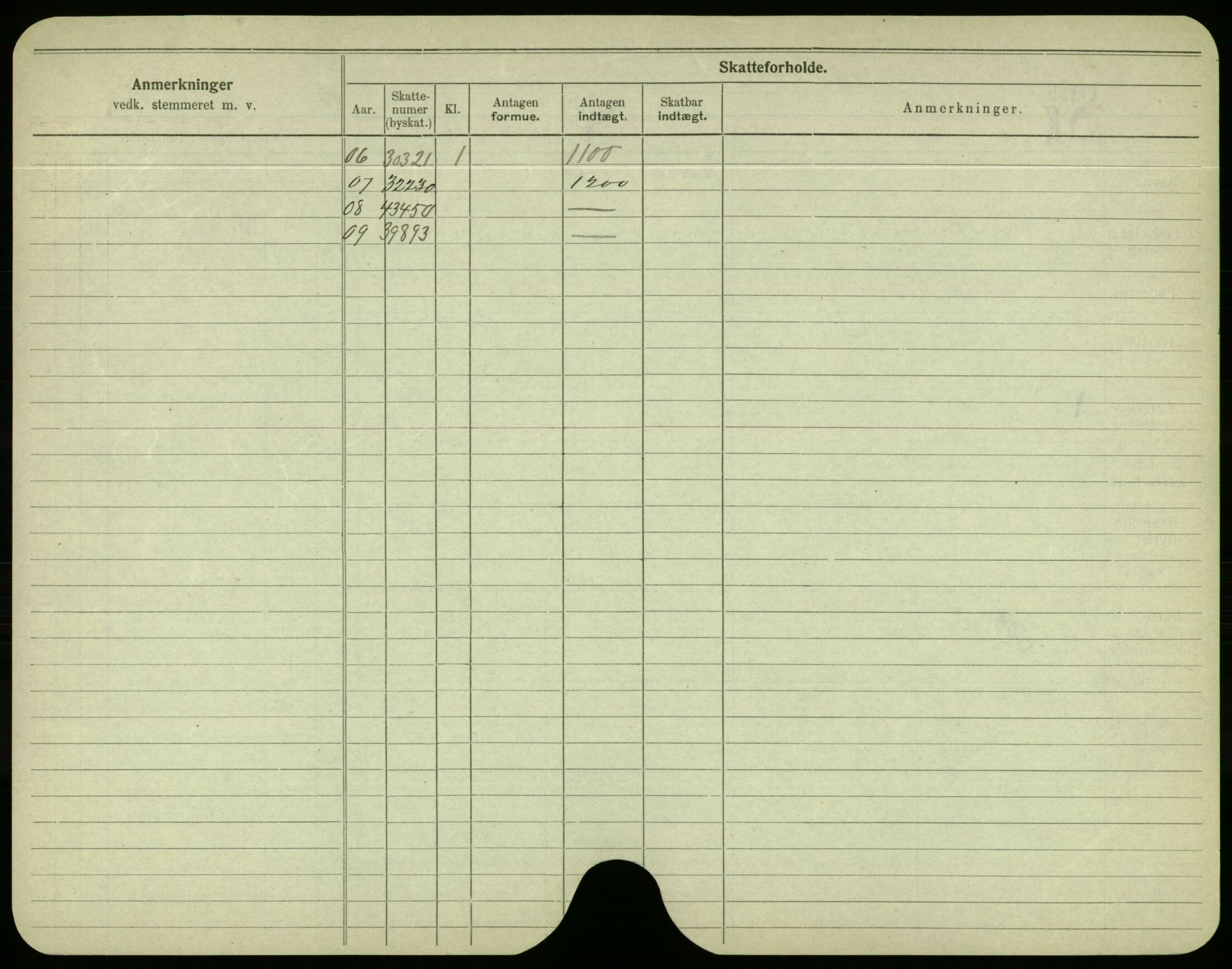 Oslo folkeregister, Registerkort, AV/SAO-A-11715/F/Fa/Fac/L0003: Menn, 1906-1914, p. 1074b