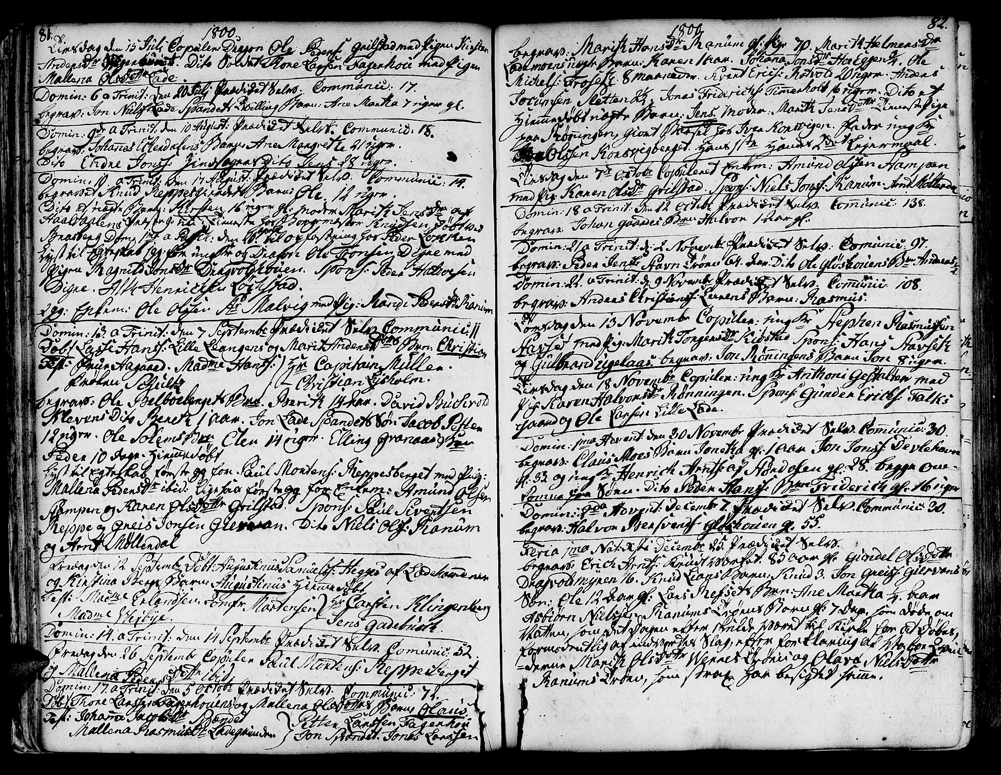 Ministerialprotokoller, klokkerbøker og fødselsregistre - Sør-Trøndelag, SAT/A-1456/606/L0280: Parish register (official) no. 606A02 /1, 1781-1817, p. 81-82