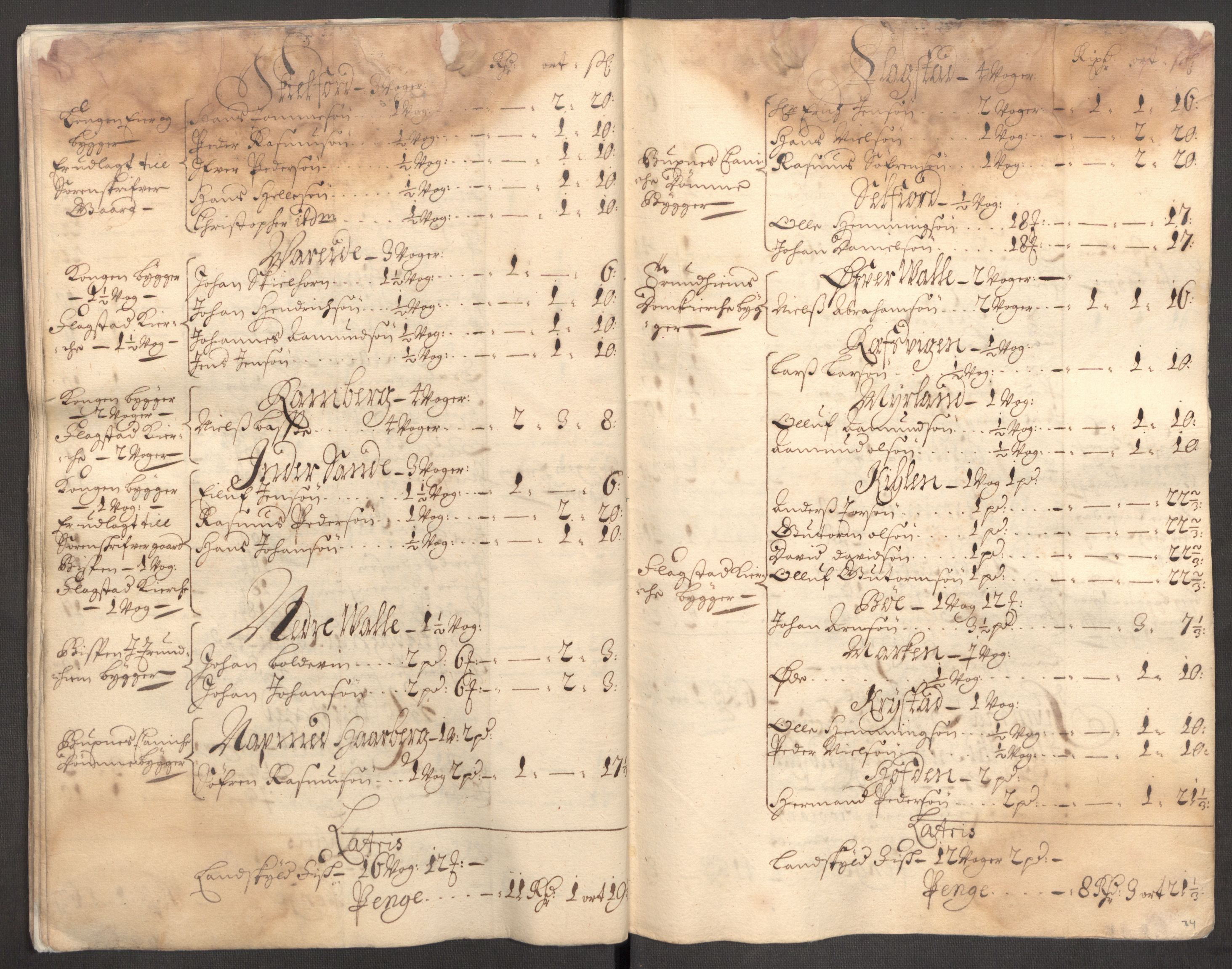 Rentekammeret inntil 1814, Reviderte regnskaper, Fogderegnskap, AV/RA-EA-4092/R67/L4678: Fogderegnskap Vesterålen, Andenes og Lofoten, 1696-1708, p. 37