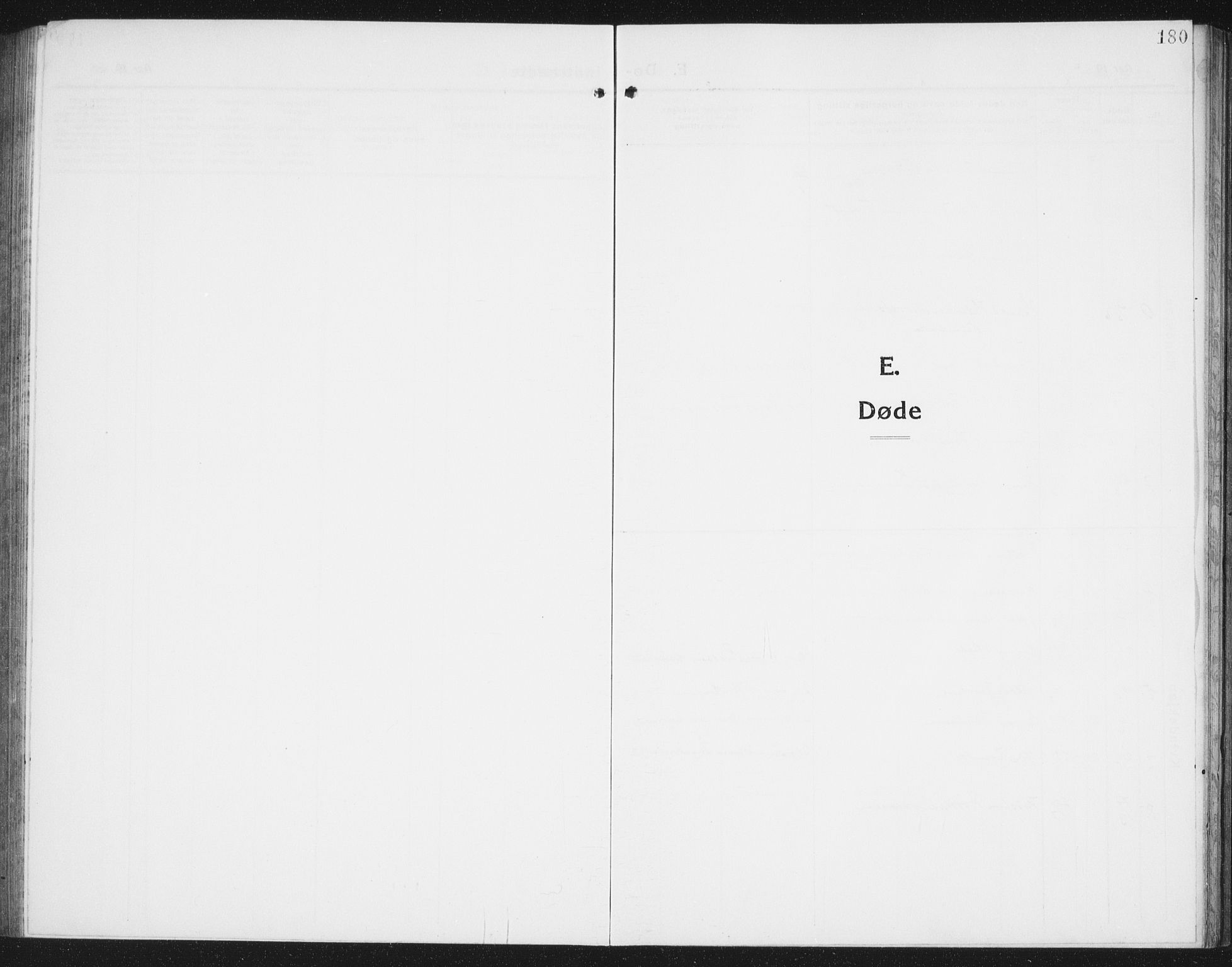 Ministerialprotokoller, klokkerbøker og fødselsregistre - Nordland, SAT/A-1459/846/L0656: Parish register (copy) no. 846C06, 1917-1936, p. 180