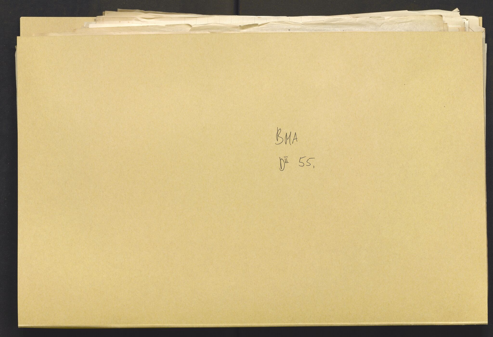 Bergens Museum, AV/SAB-A-17301/13/D/L0002: Korrespondanse , 1928-1940, p. 1