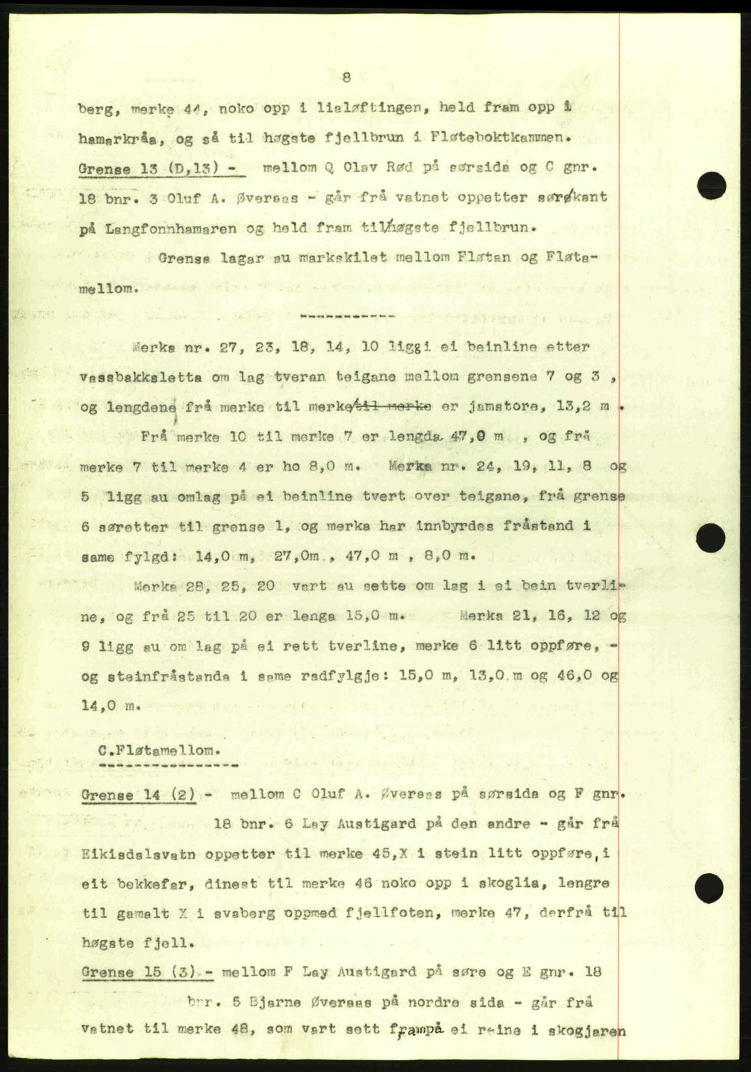 Romsdal sorenskriveri, AV/SAT-A-4149/1/2/2C: Mortgage book no. A17, 1944-1945, Diary no: : 163/1945