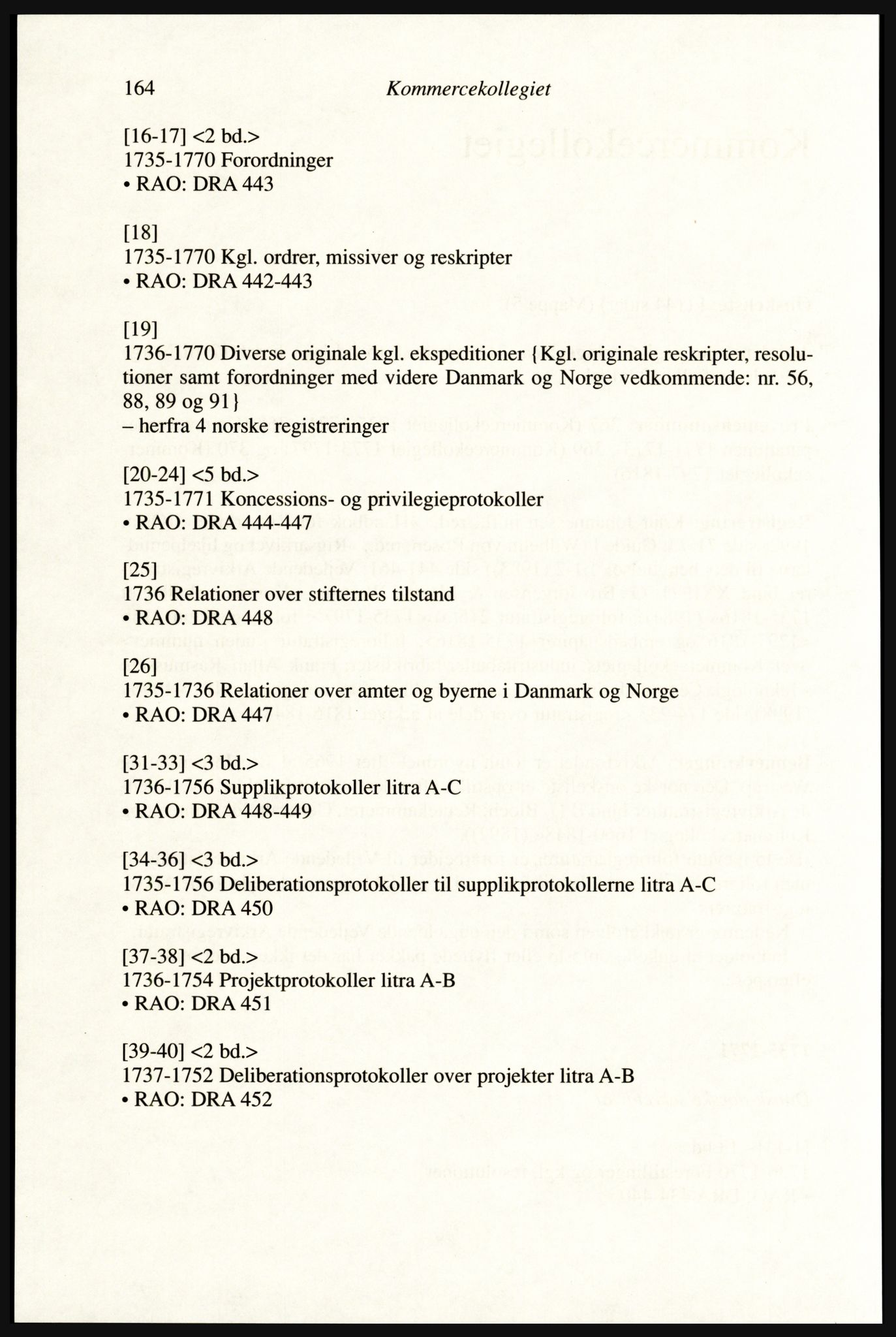 Publikasjoner utgitt av Arkivverket, PUBL/PUBL-001/A/0002: Erik Gøbel: NOREG, Tværregistratur over norgesrelevant materiale i Rigsarkivet i København (2000), 2000, p. 166