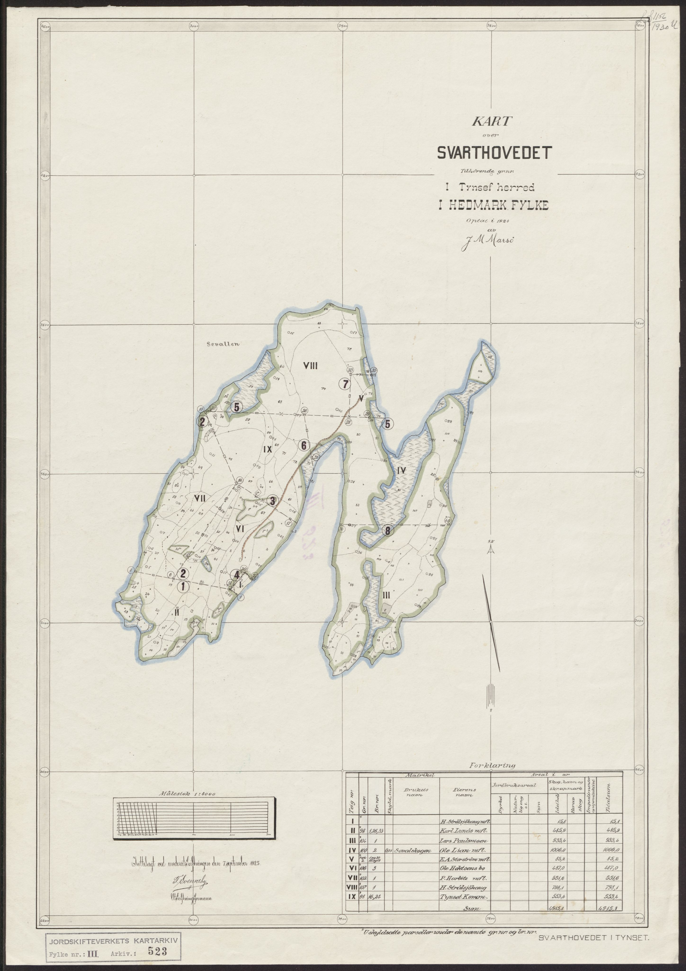 Jordskifteverkets kartarkiv, RA/S-3929/T, 1859-1988, p. 858