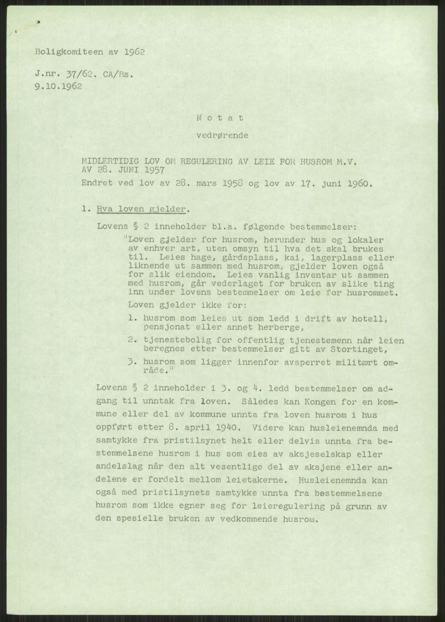Kommunaldepartementet, Boligkomiteen av 1962, RA/S-1456/D/L0003: --, 1962-1963, p. 178