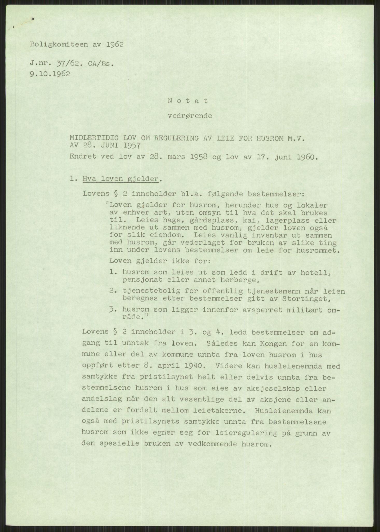 Kommunaldepartementet, Boligkomiteen av 1962, AV/RA-S-1456/D/L0003: --, 1962-1963, p. 178