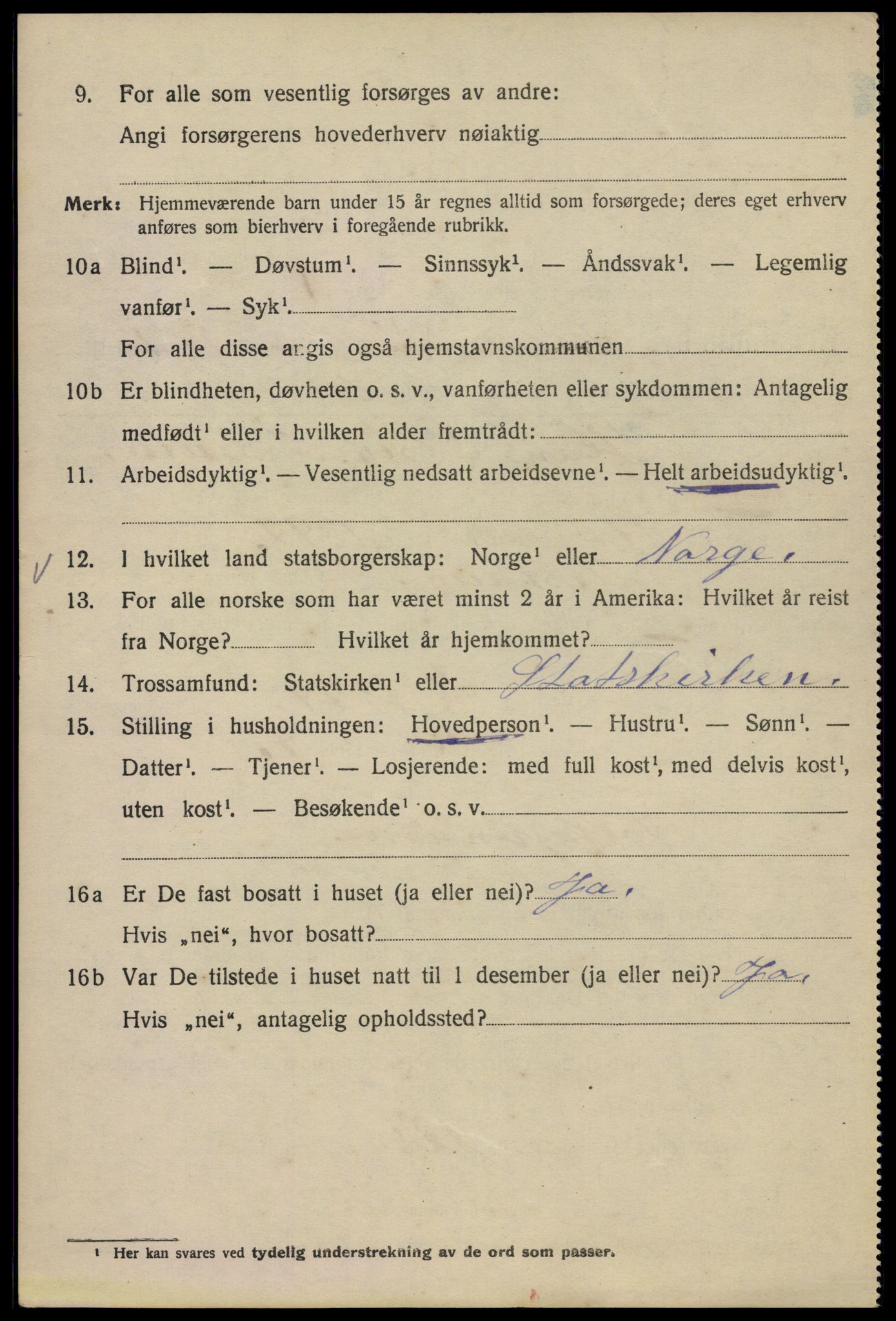 SAO, 1920 census for Kristiania, 1920, p. 478502