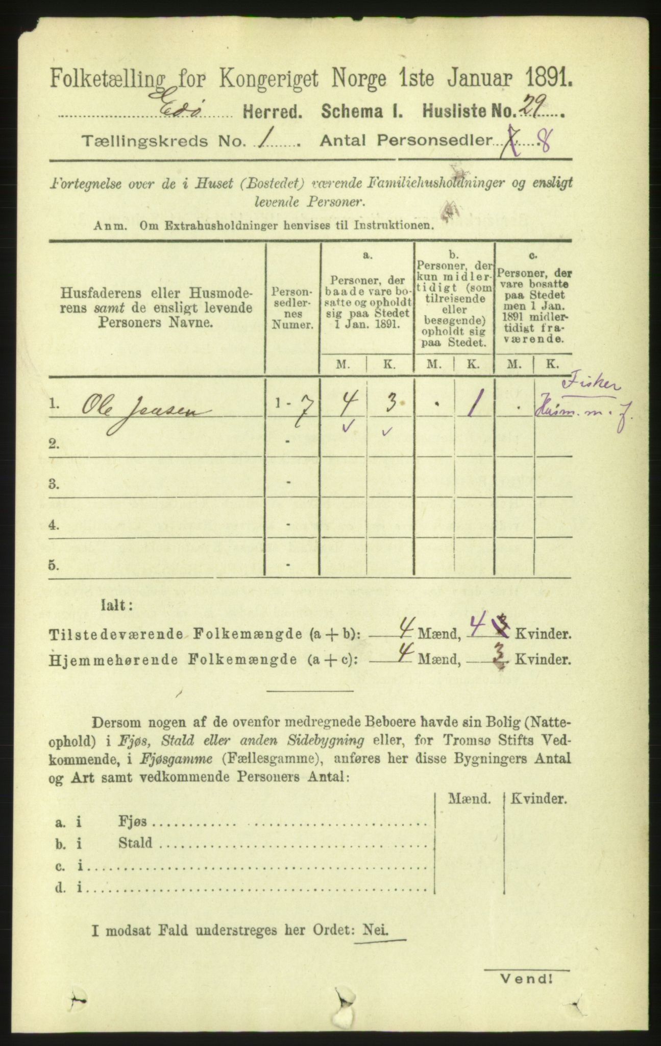 RA, 1891 census for 1573 Edøy, 1891, p. 68