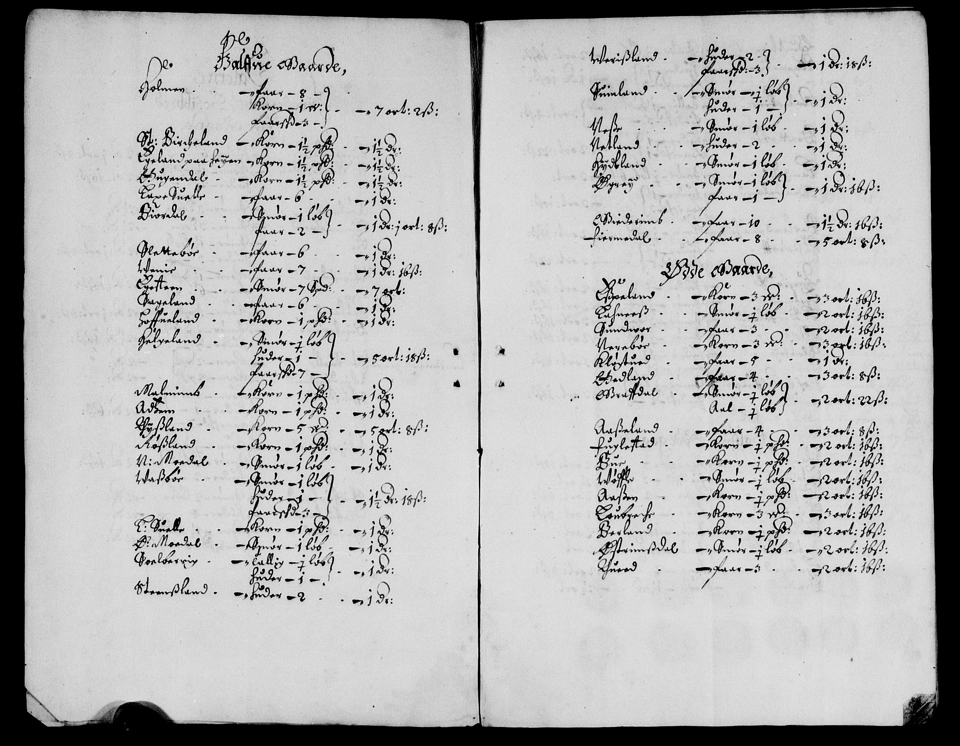 Rentekammeret inntil 1814, Reviderte regnskaper, Lensregnskaper, AV/RA-EA-5023/R/Rb/Rbs/L0047: Stavanger len, 1663-1664