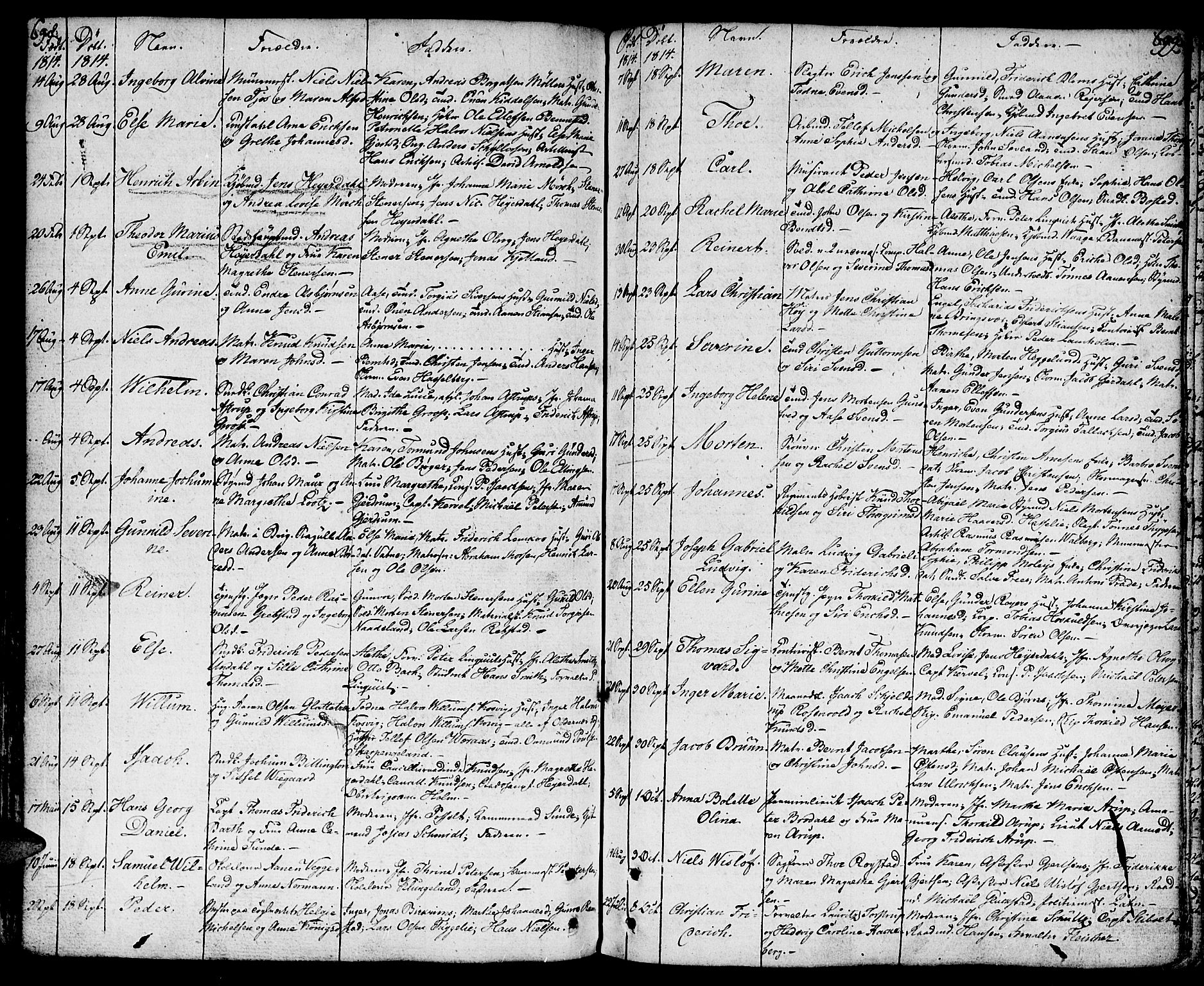 Kristiansand domprosti, AV/SAK-1112-0006/F/Fa/L0003: Parish register (official) no. A 3, 1778-1818, p. 698-699