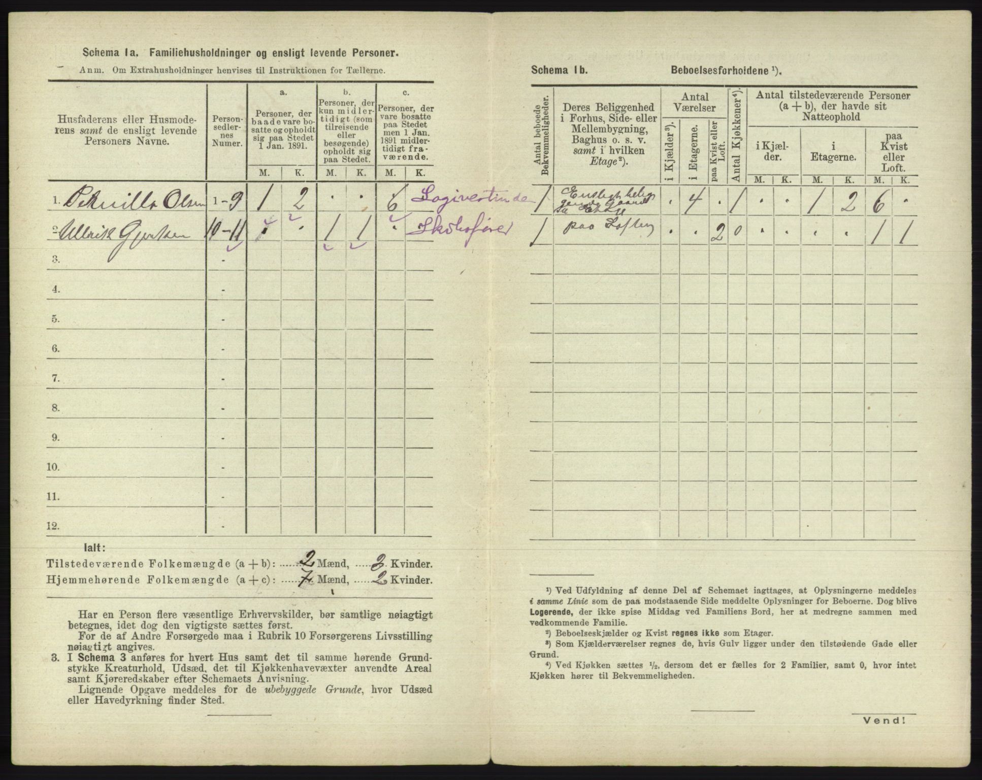 RA, 1891 census for 1804 Bodø, 1891, p. 122