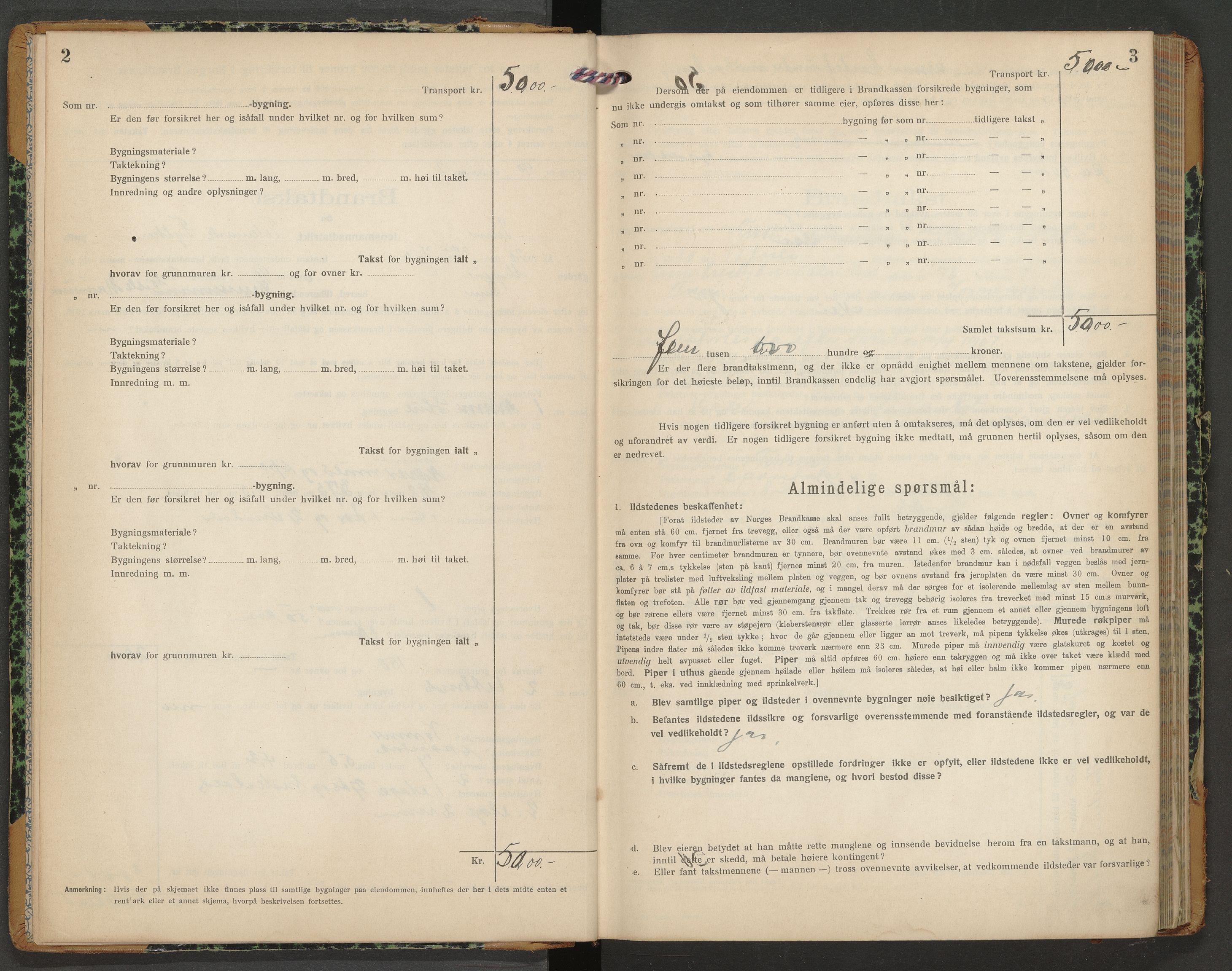 Tinn lensmannskontor, AV/SAKO-A-576/Y/Yc/Ycb/L0004: Skjematakstprotokoll, 1920-1931