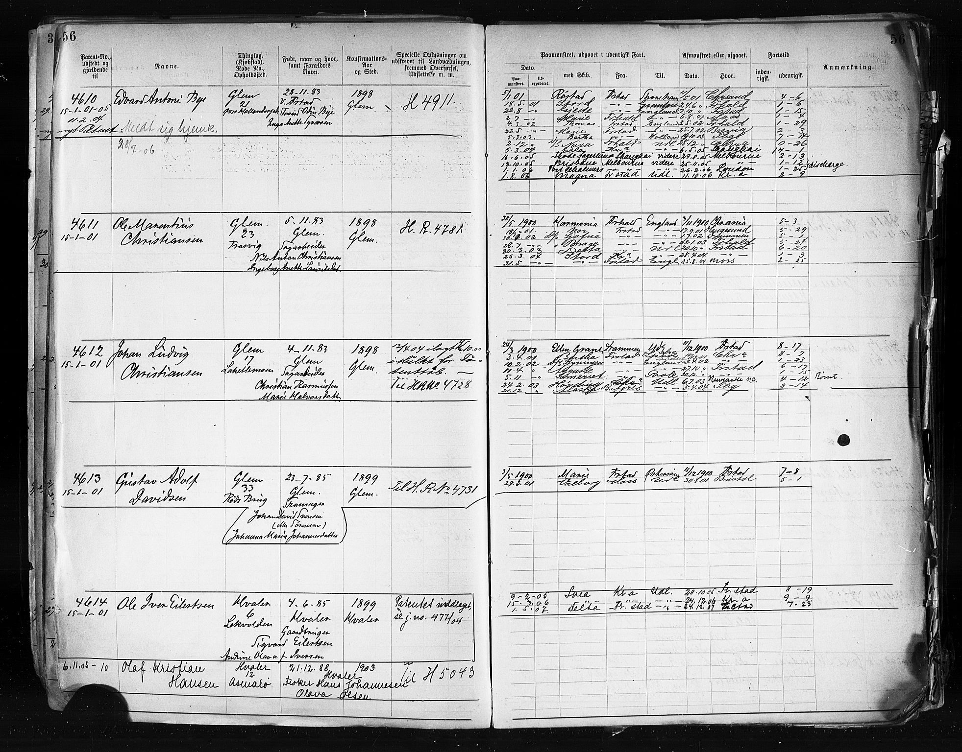 Fredrikstad mønstringskontor, AV/SAO-A-10569b/F/Fc/Fca/L0007: Annotasjonsrulle, 1903-1916, p. 58