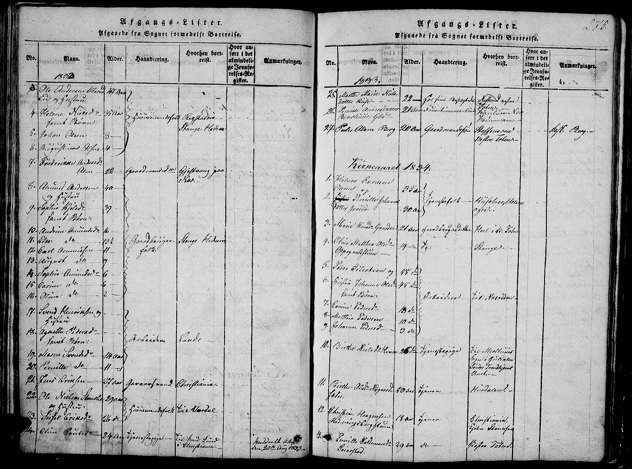 Østre Toten prestekontor, AV/SAH-PREST-104/H/Ha/Hab/L0001: Parish register (copy) no. 1, 1827-1839, p. 275