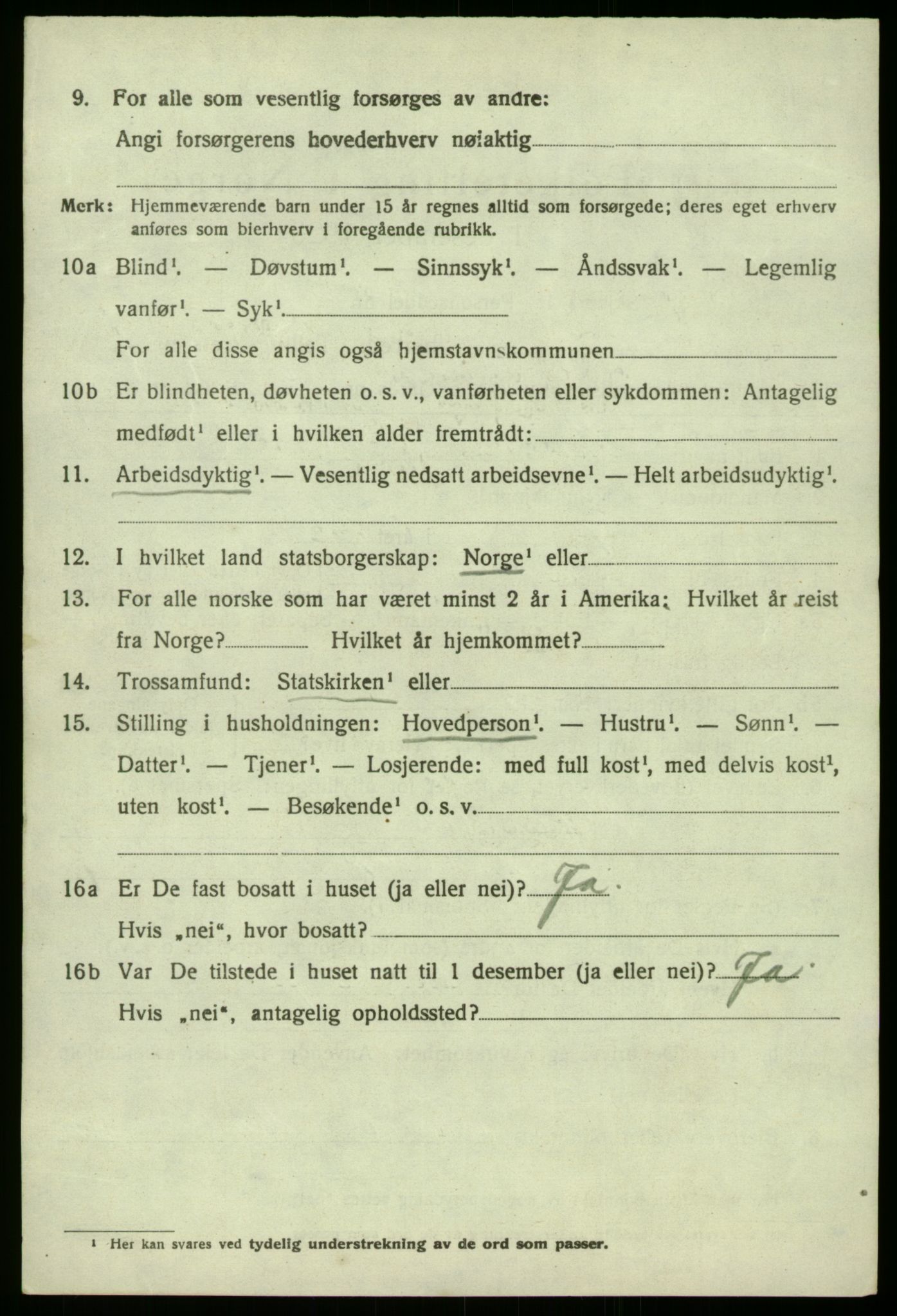 SAB, 1920 census for Laksevåg, 1920, p. 18685