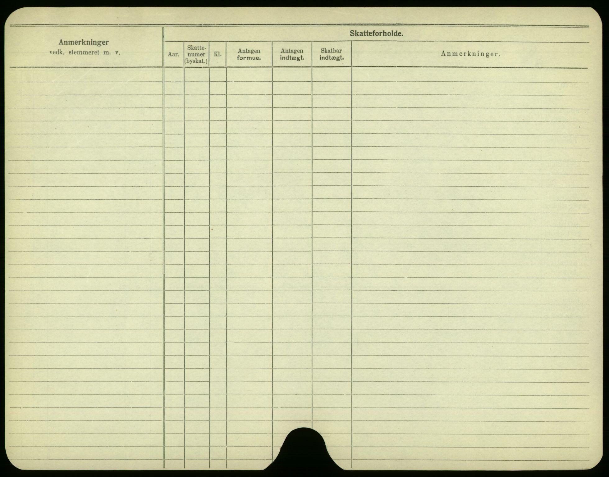 Oslo folkeregister, Registerkort, AV/SAO-A-11715/F/Fa/Fac/L0002: Menn, 1906-1914, p. 53b