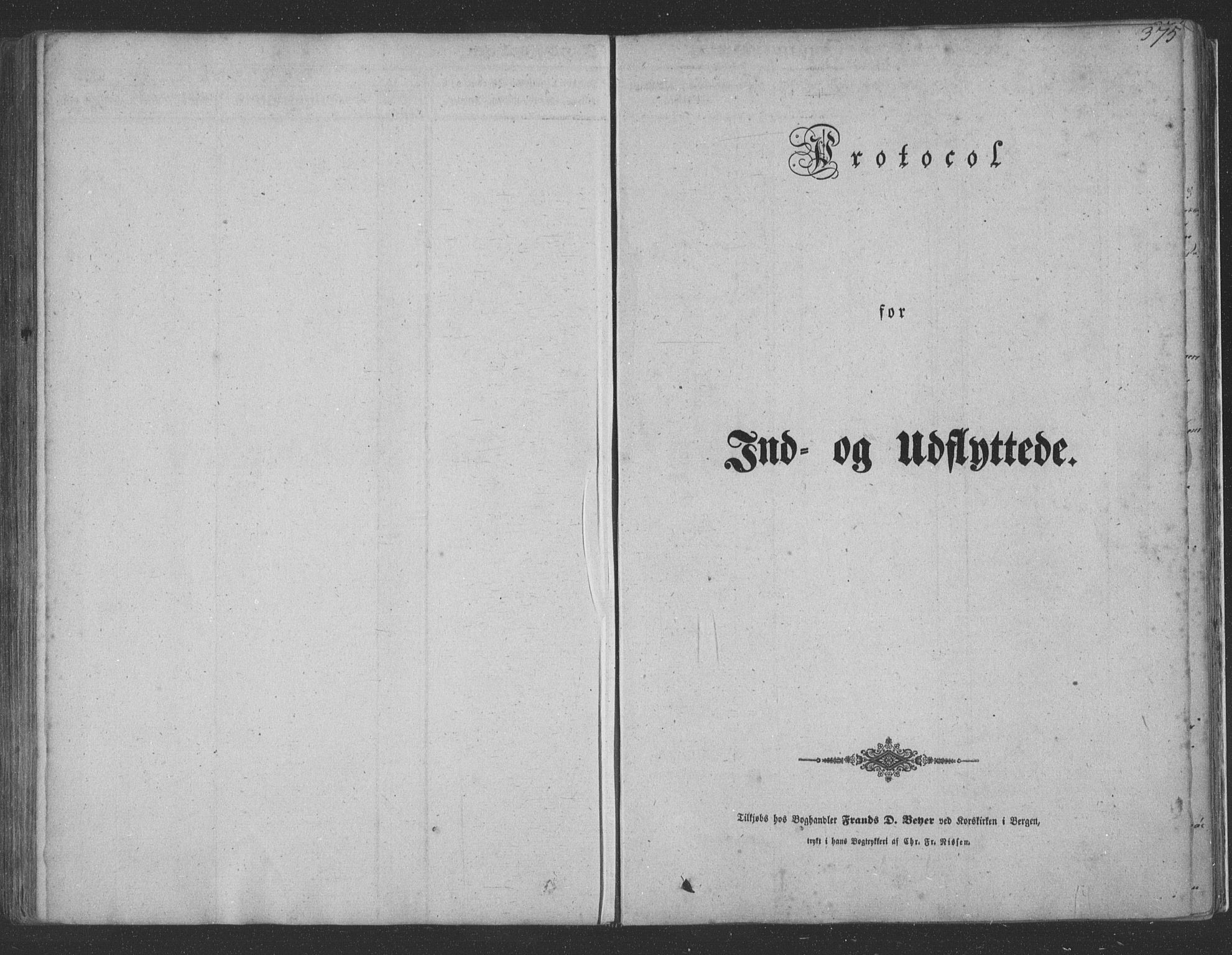 Haus sokneprestembete, SAB/A-75601/H/Haa: Parish register (official) no. A 16 II, 1848-1857, p. 375
