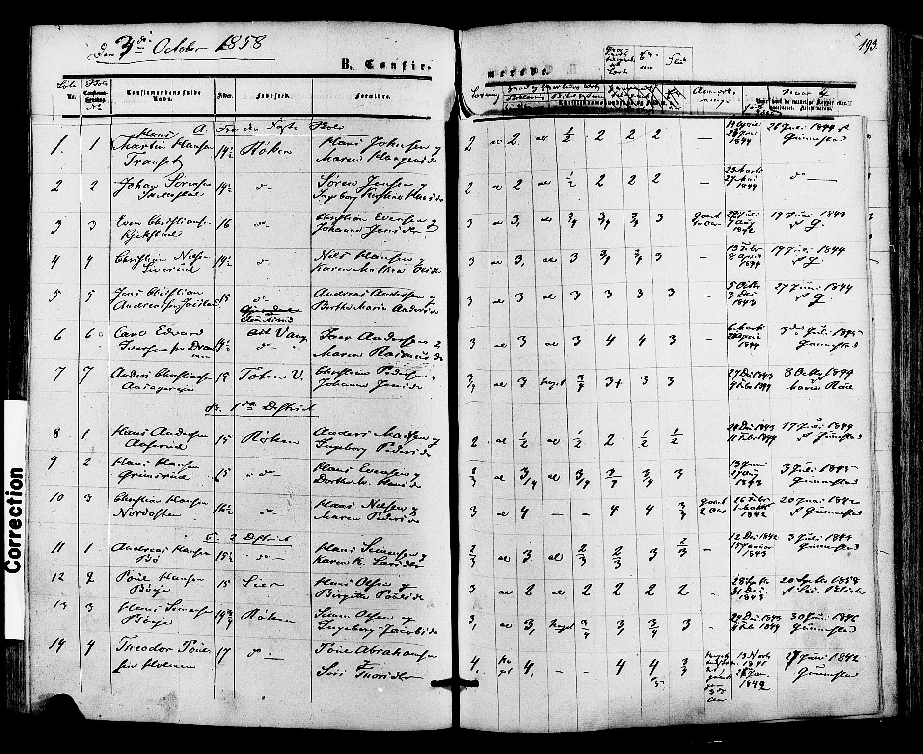 Røyken kirkebøker, AV/SAKO-A-241/F/Fa/L0006: Parish register (official) no. 6, 1857-1875
