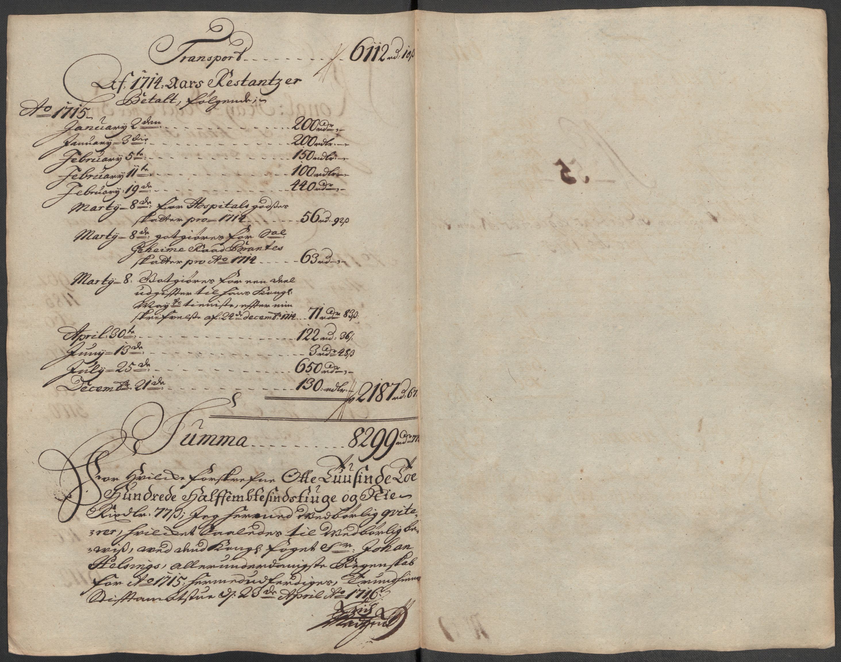 Rentekammeret inntil 1814, Reviderte regnskaper, Fogderegnskap, AV/RA-EA-4092/R63/L4323: Fogderegnskap Inderøy, 1715, p. 378