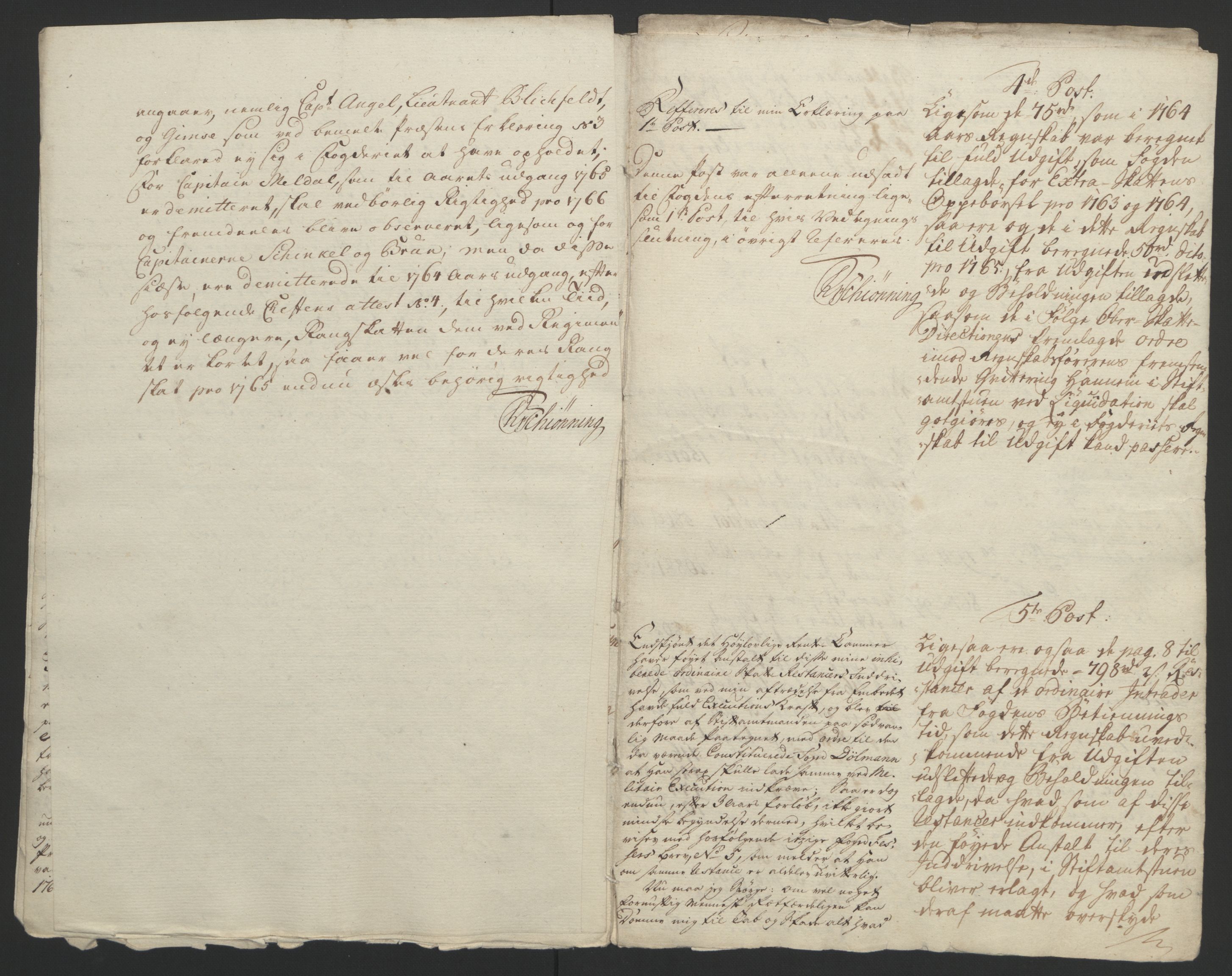 Rentekammeret inntil 1814, Reviderte regnskaper, Fogderegnskap, AV/RA-EA-4092/R60/L4094: Ekstraskatten Orkdal og Gauldal, 1762-1765, p. 294