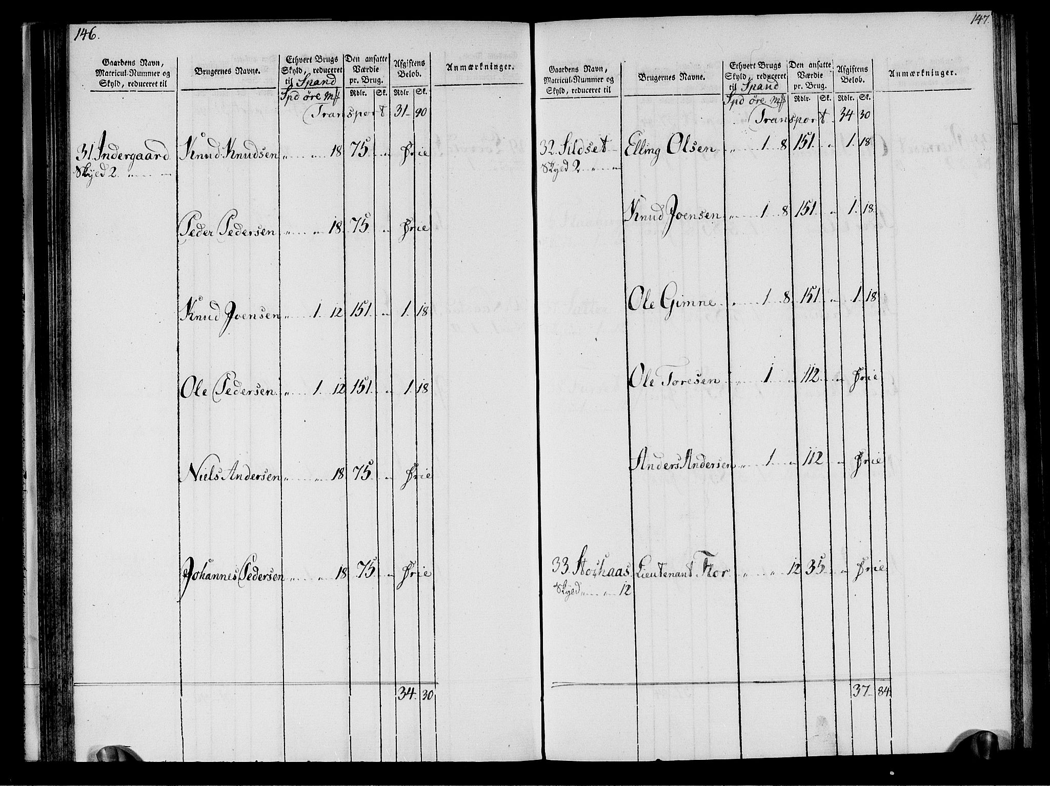 Rentekammeret inntil 1814, Realistisk ordnet avdeling, AV/RA-EA-4070/N/Ne/Nea/L0133: Nordmøre fogderi. Oppebørselsregister, 1803, p. 76