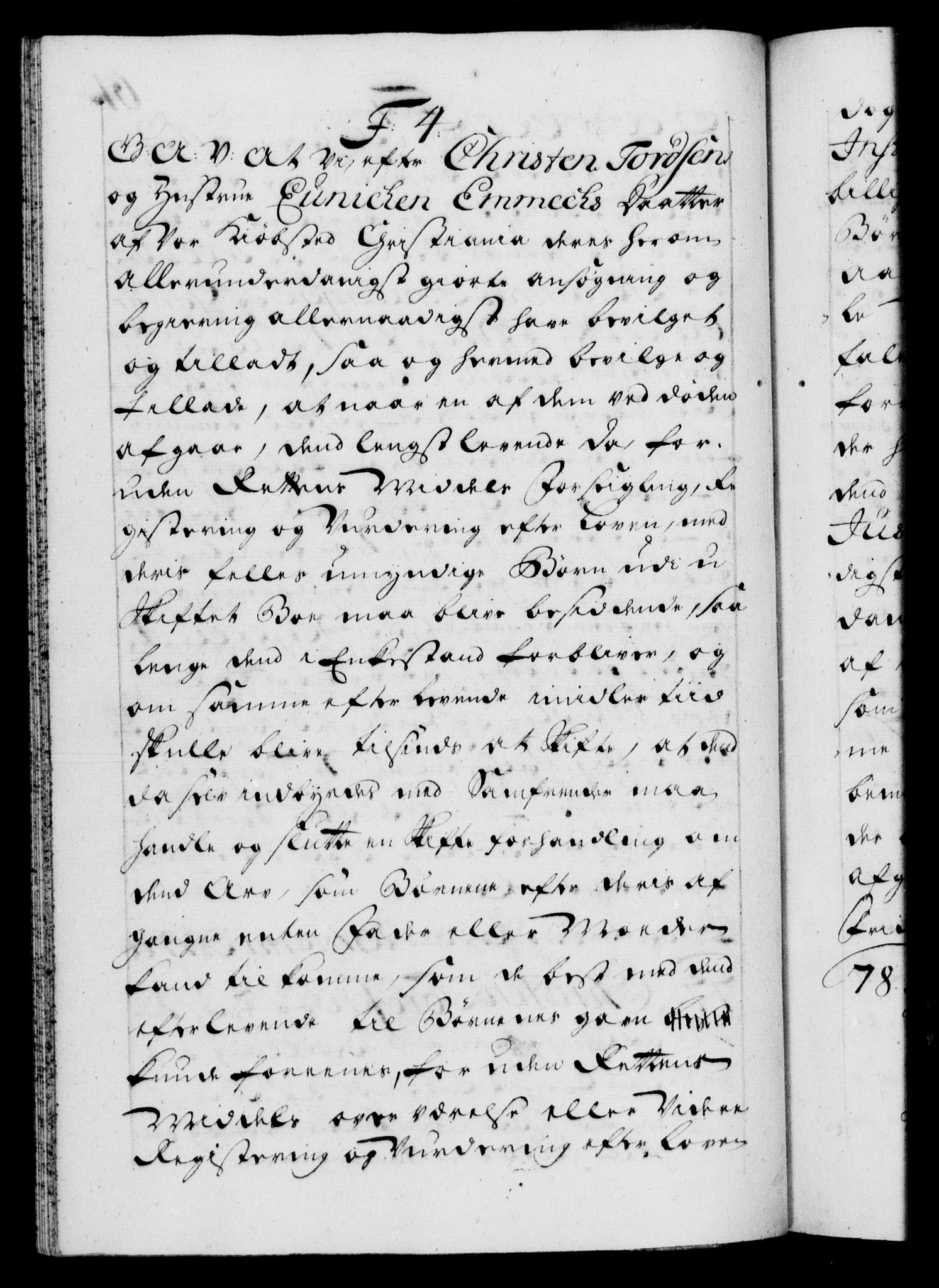 Danske Kanselli 1572-1799, RA/EA-3023/F/Fc/Fca/Fcaa/L0025: Norske registre, 1726-1728, p. 61b
