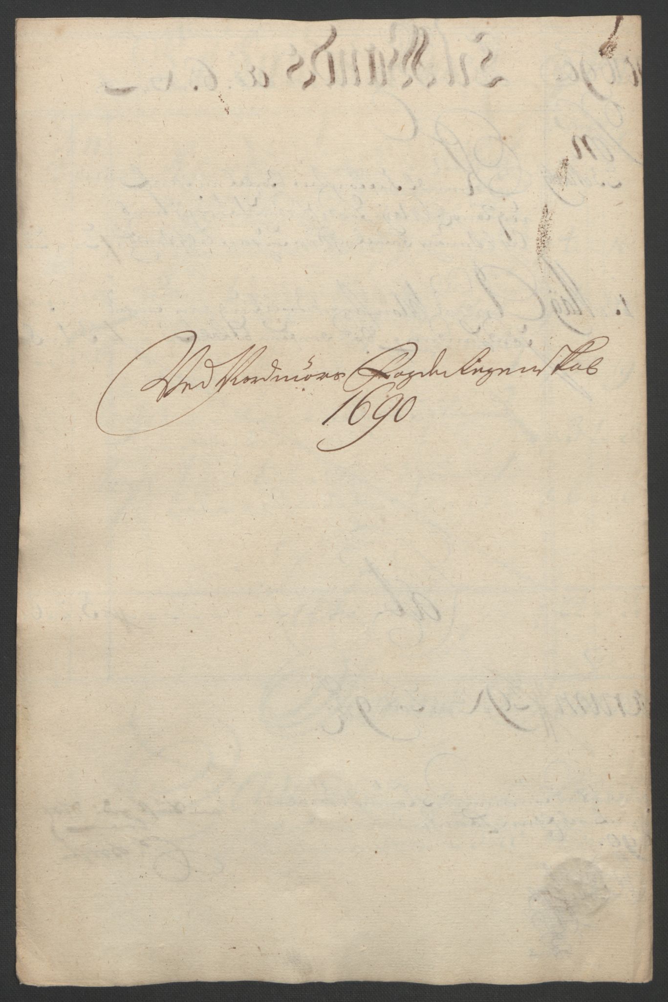 Rentekammeret inntil 1814, Reviderte regnskaper, Fogderegnskap, RA/EA-4092/R56/L3734: Fogderegnskap Nordmøre, 1690-1691, p. 198