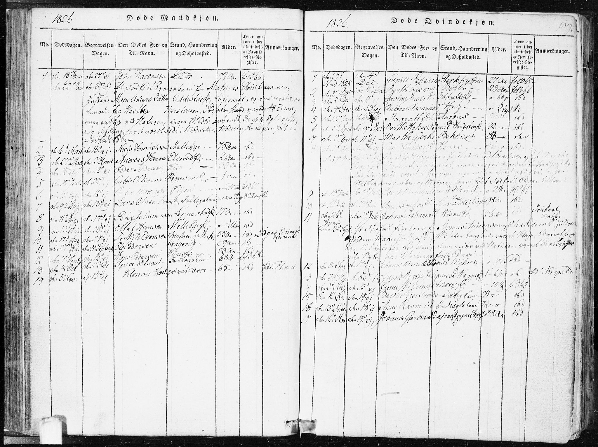 Hobøl prestekontor Kirkebøker, AV/SAO-A-2002/F/Fa/L0002: Parish register (official) no. I 2, 1814-1841, p. 109