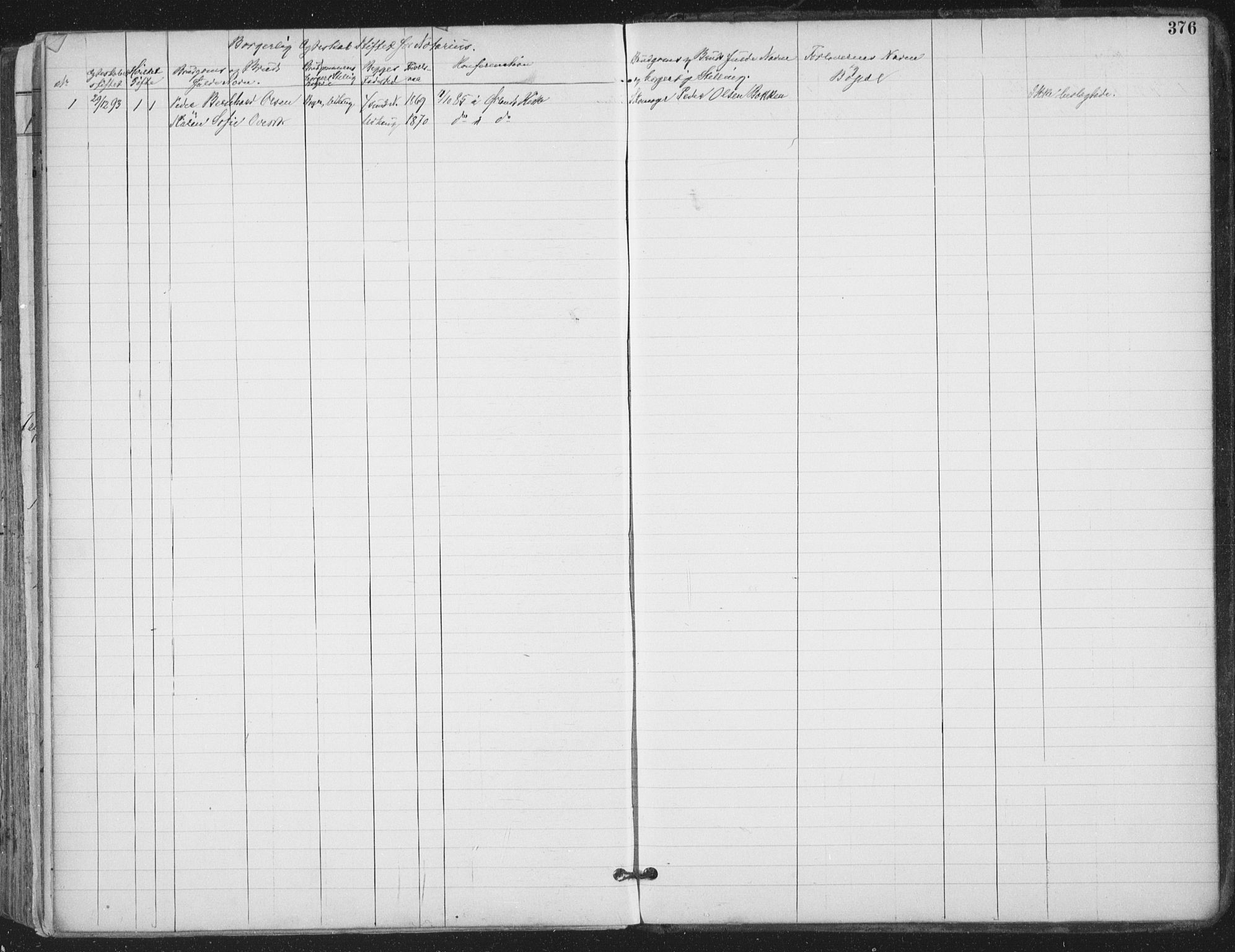 Ministerialprotokoller, klokkerbøker og fødselsregistre - Sør-Trøndelag, AV/SAT-A-1456/659/L0743: Parish register (official) no. 659A13, 1893-1910, p. 376