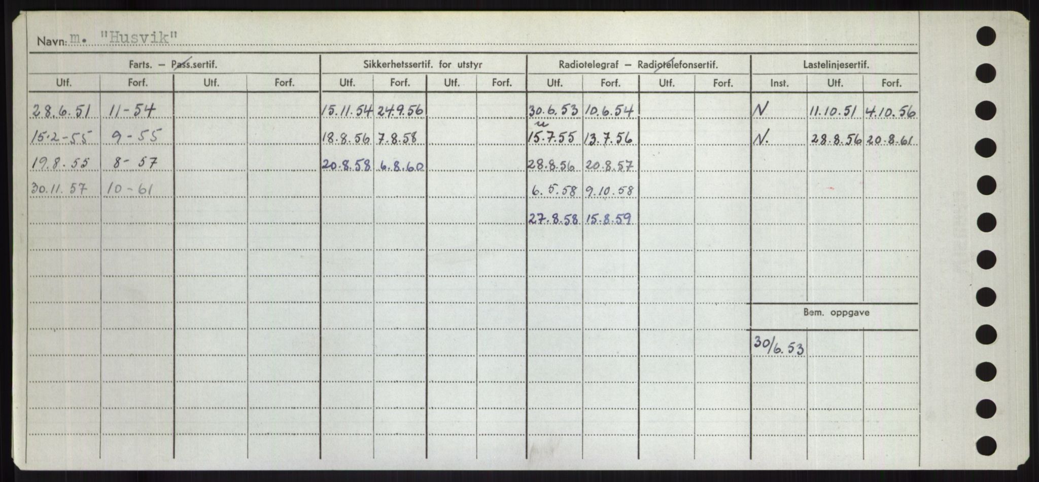 Sjøfartsdirektoratet med forløpere, Skipsmålingen, RA/S-1627/H/Hd/L0017: Fartøy, Holi-Hå, p. 176