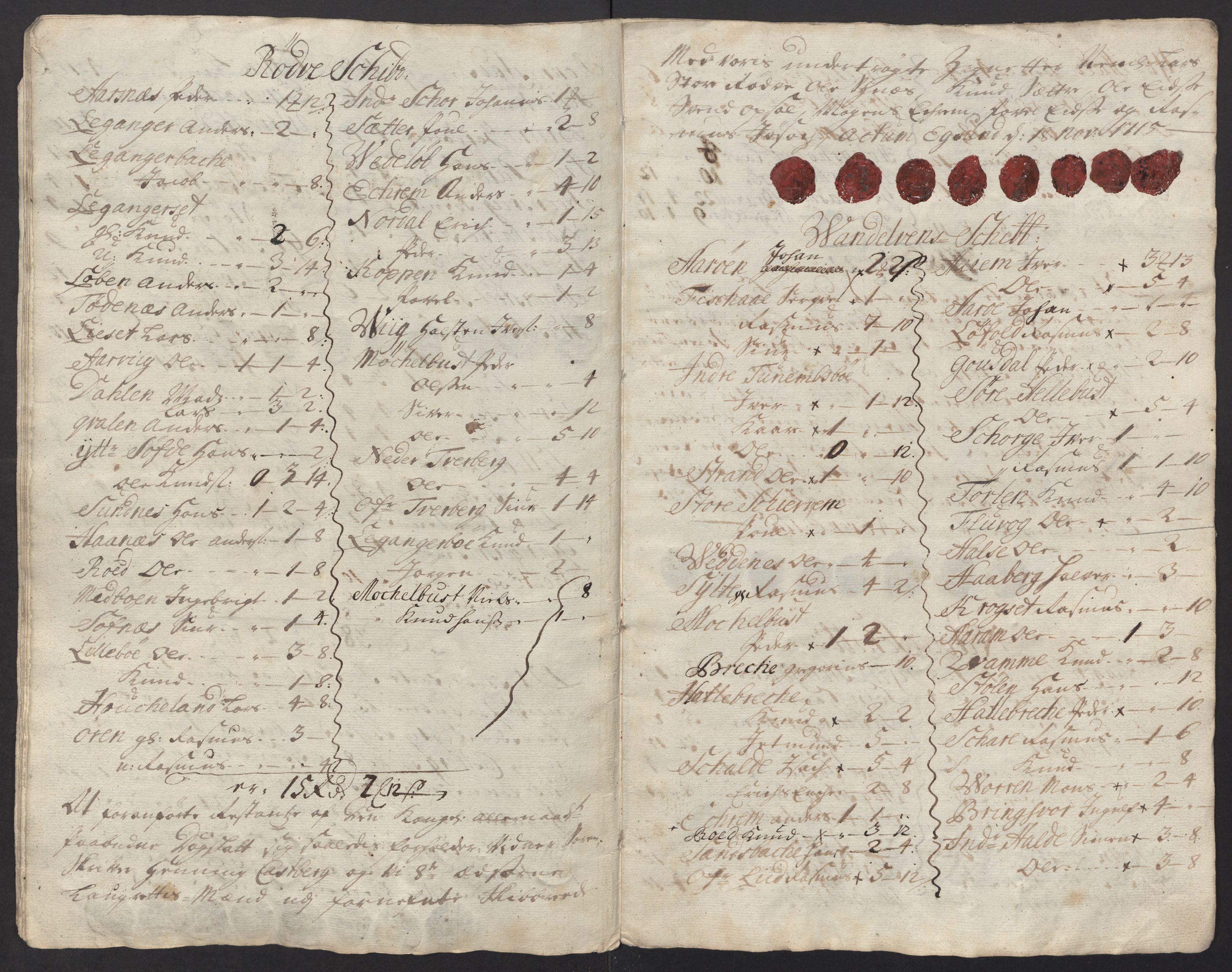 Rentekammeret inntil 1814, Reviderte regnskaper, Fogderegnskap, RA/EA-4092/R54/L3567: Fogderegnskap Sunnmøre, 1715, p. 309