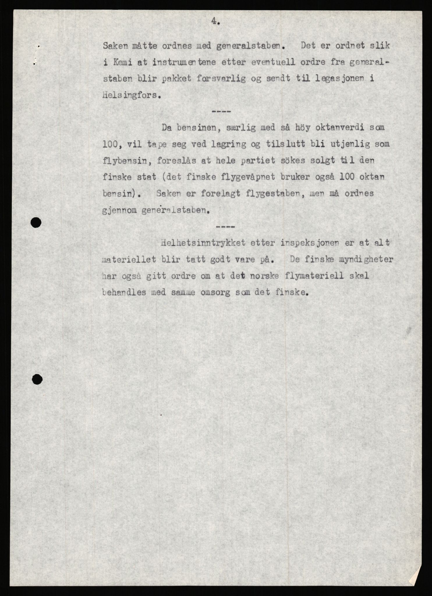 Forsvaret, Forsvarets krigshistoriske avdeling, AV/RA-RAFA-2017/Y/Ya/L0006: II-C-11-11,2 - Utenriksdepartementet.  Legasjonen i Helsingfors., 1940-1946, p. 152