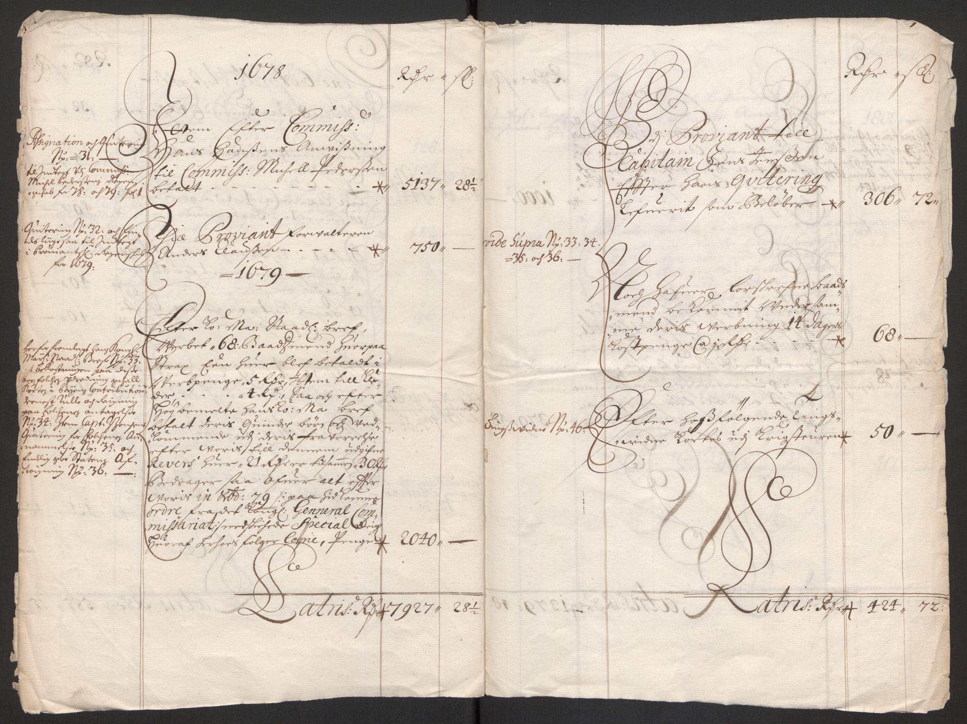 Rentekammeret inntil 1814, Reviderte regnskaper, Byregnskaper, RA/EA-4066/R/Rs/L0504: [S1] Kontribusjonsregnskap, 1631-1684, p. 96