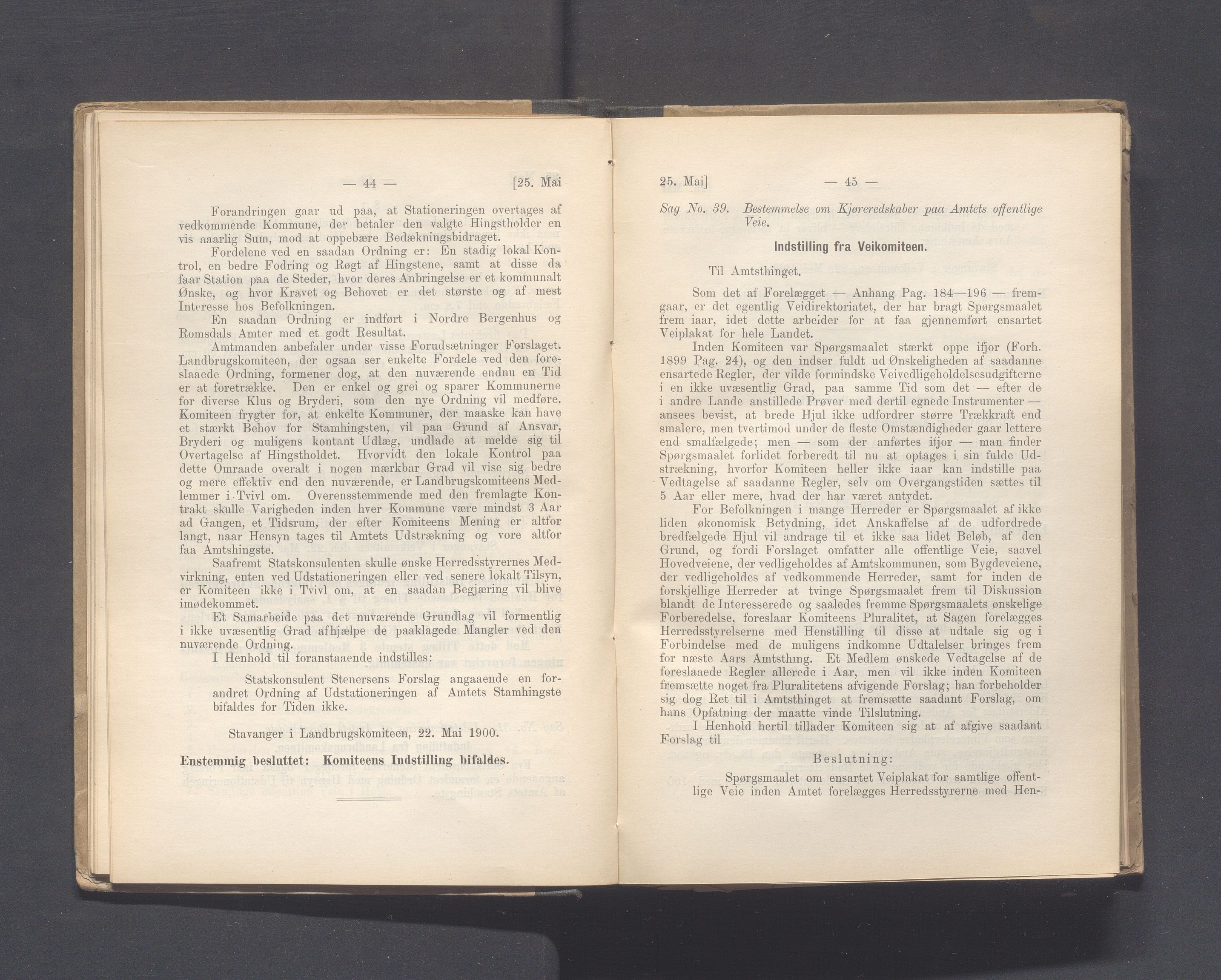 Rogaland fylkeskommune - Fylkesrådmannen , IKAR/A-900/A, 1900, p. 30