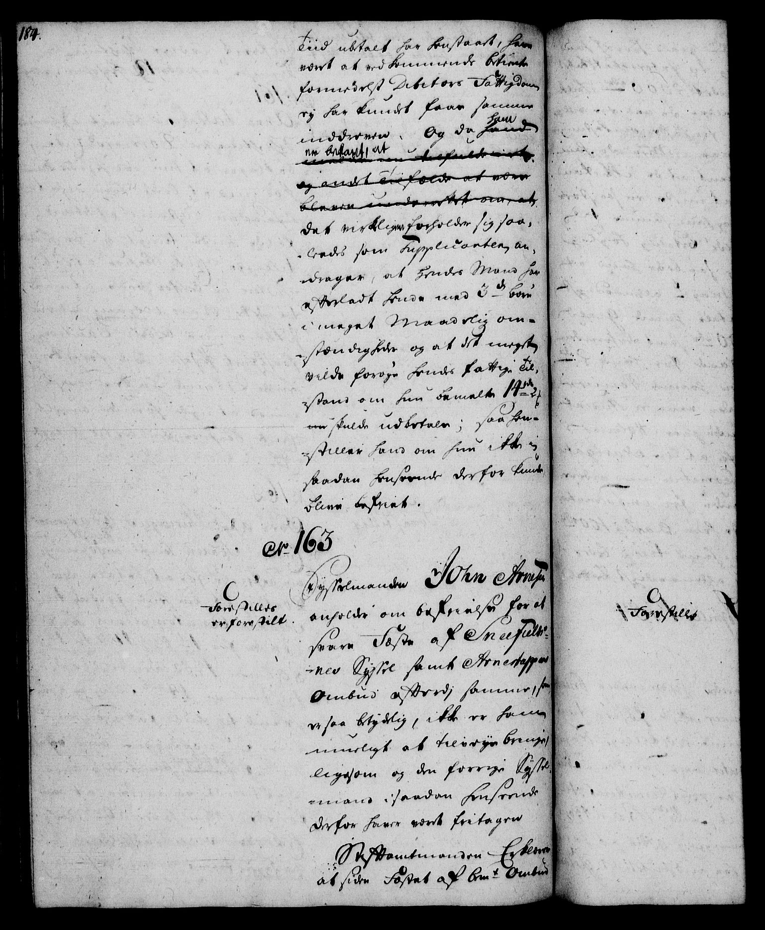 Rentekammeret, Kammerkanselliet, RA/EA-3111/G/Gh/Gha/L0032: Norsk ekstraktmemorialprotokoll (merket RK 53.77), 1753-1755, p. 184