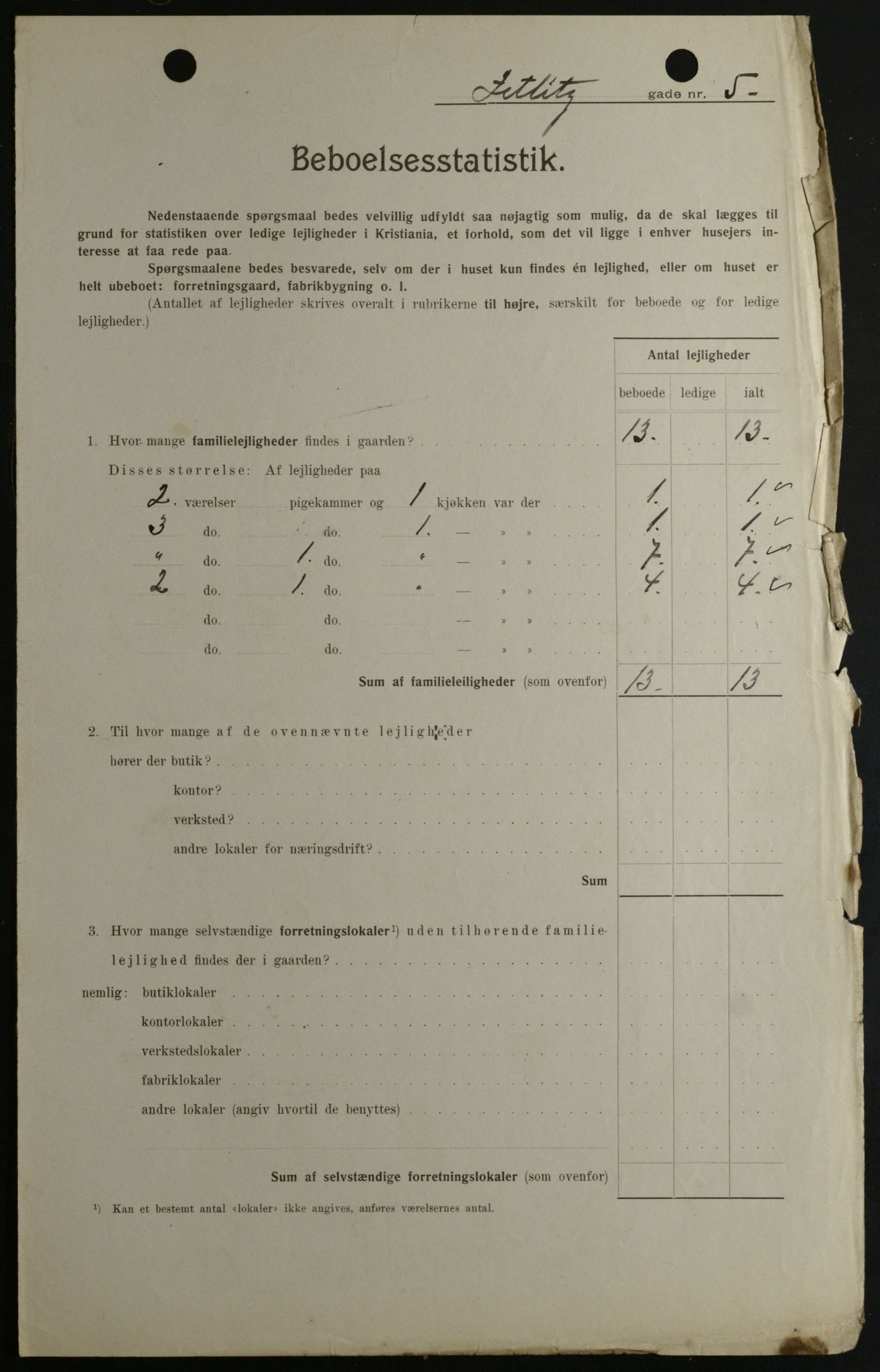 OBA, Municipal Census 1908 for Kristiania, 1908, p. 115571