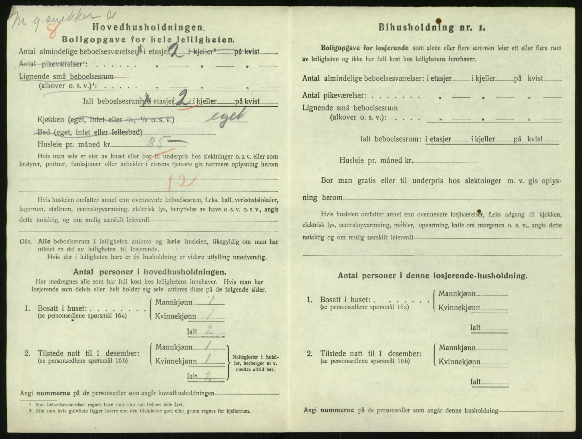 SAT, 1920 census for Trondheim, 1920, p. 17409