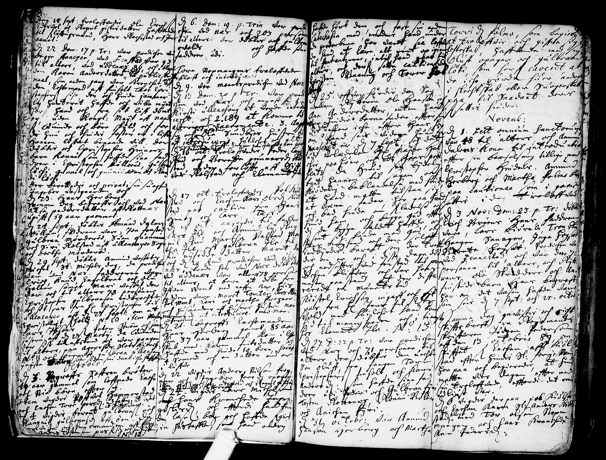 Nes prestekontor Kirkebøker, AV/SAO-A-10410/F/Fa/L0001: Parish register (official) no. I 1, 1689-1716, p. 8-9