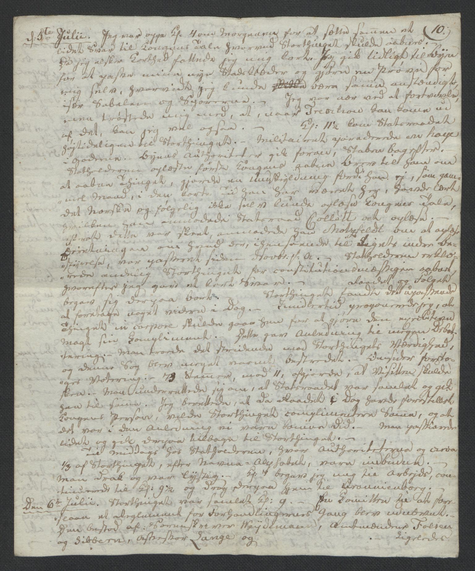 Christie, Wilhelm Frimann Koren, AV/RA-PA-0014/F/L0005: Christies dokumenter fra Stortinget, 1815-1816, p. 35