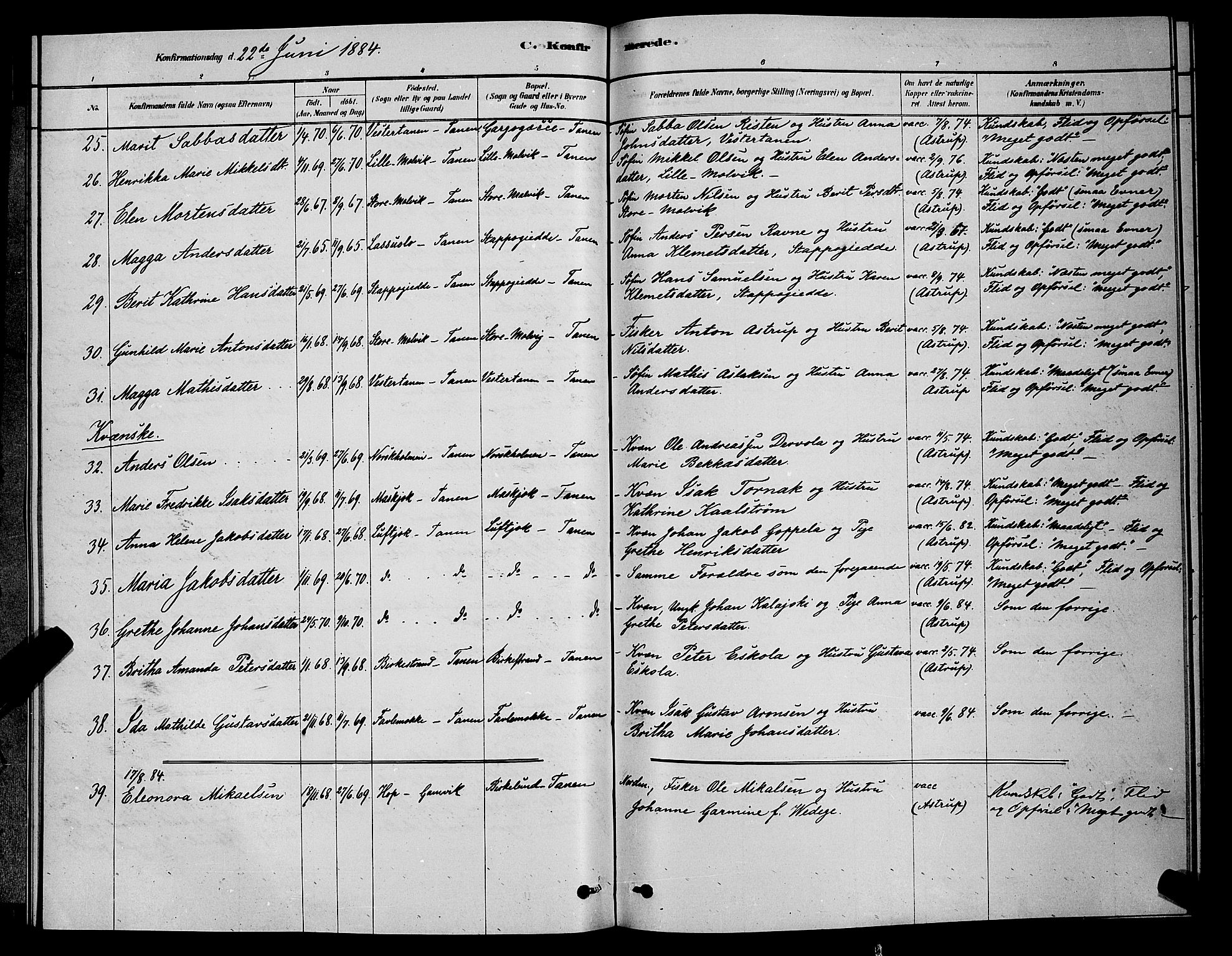 Tana sokneprestkontor, AV/SATØ-S-1334/H/Hb/L0003klokker: Parish register (copy) no. 3, 1878-1890