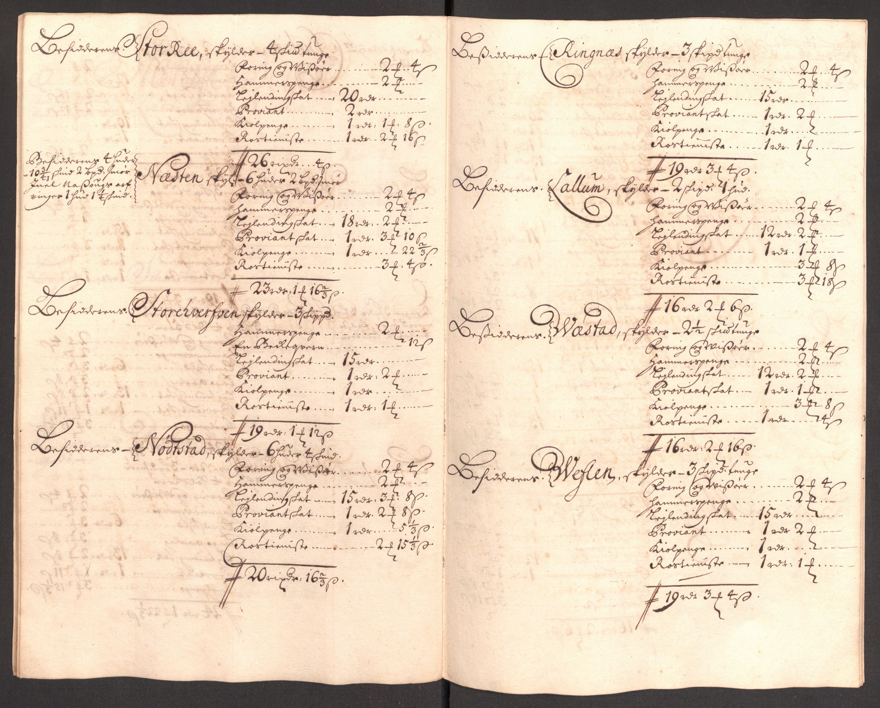 Rentekammeret inntil 1814, Reviderte regnskaper, Fogderegnskap, AV/RA-EA-4092/R16/L1044: Fogderegnskap Hedmark, 1708, p. 217