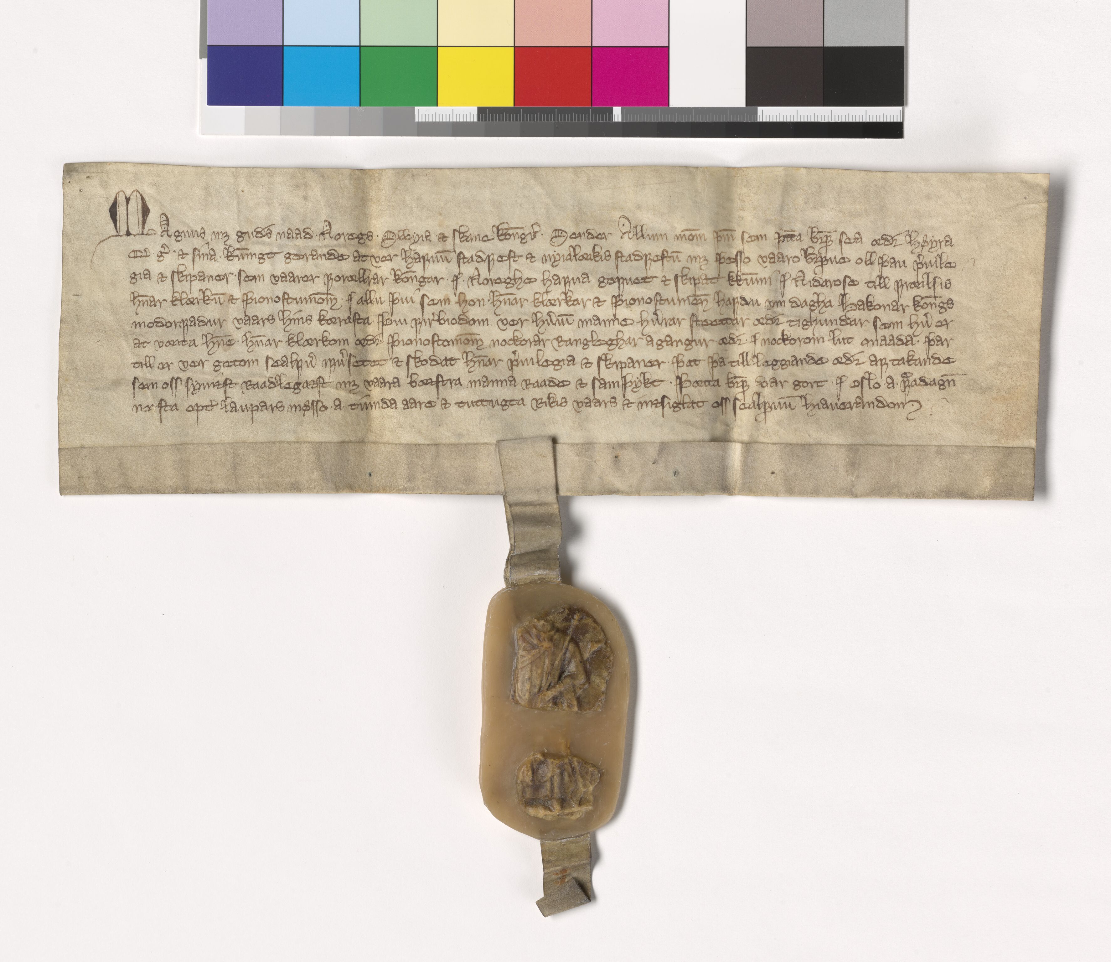Riksarkivets diplomsamling, AV/RA-EA-5965/F05/L0009: NRA AM fasc. 2 nr. 15-20, 1349-1449, p. 2